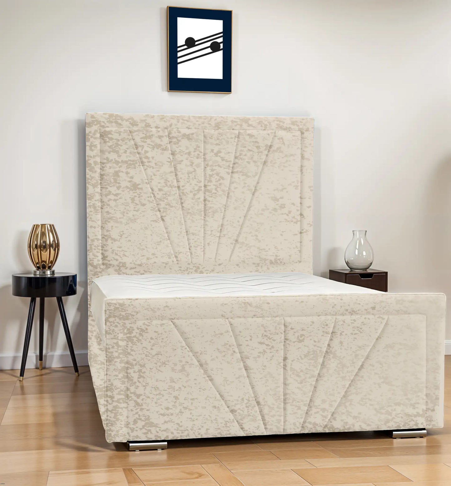 Zahah upholstered bed