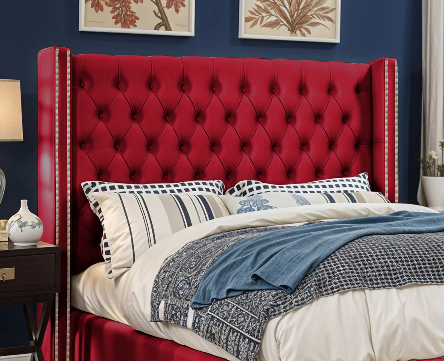 Designed Upholstered Bed