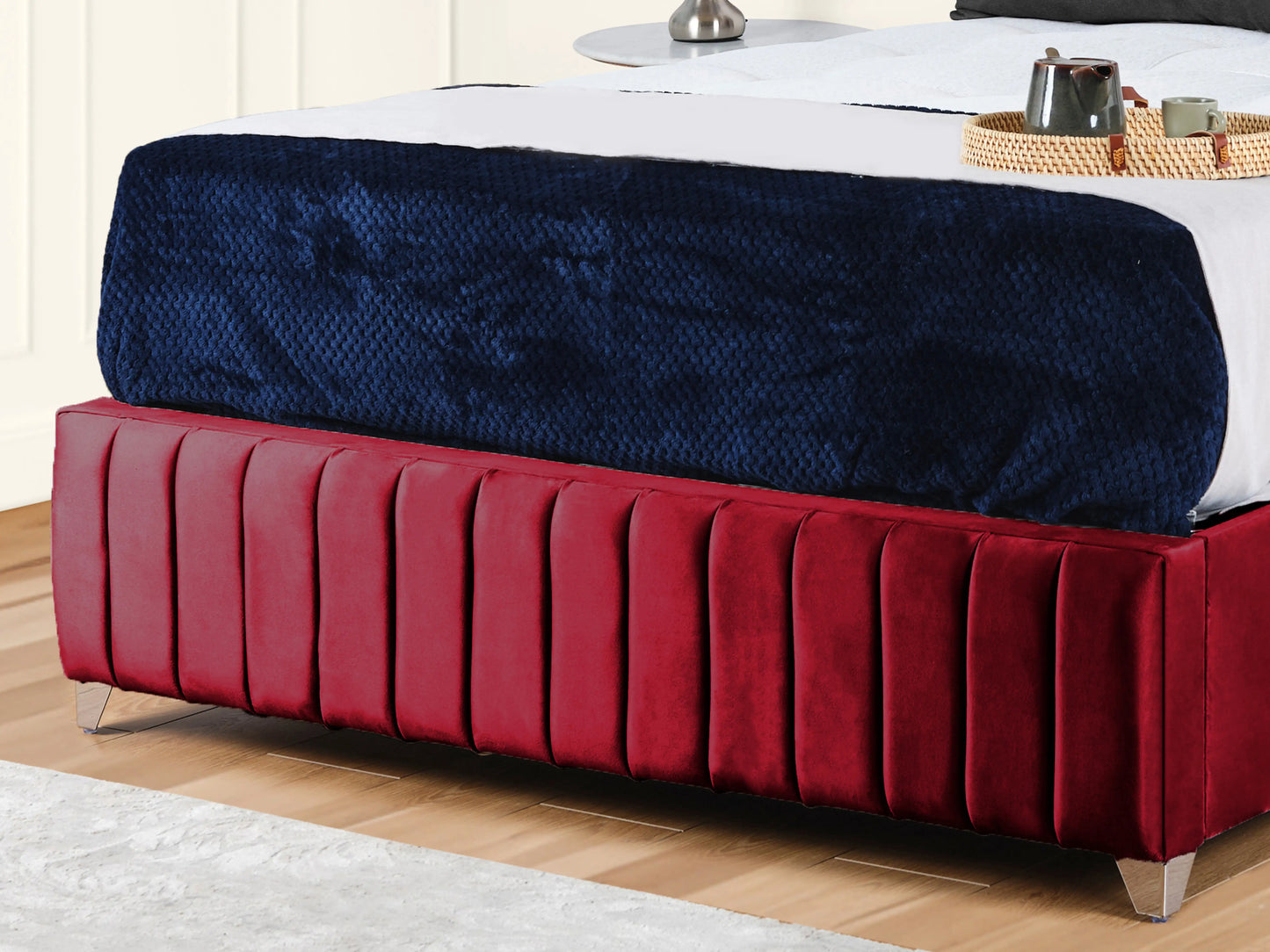 Milan upholstered bed