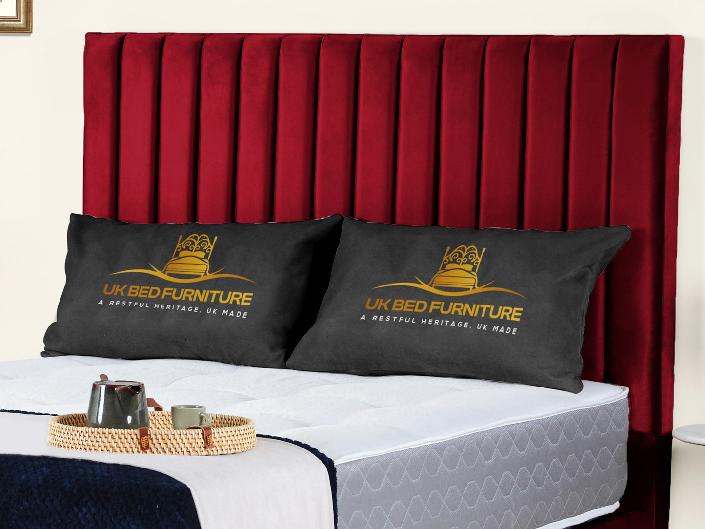 Milan upholstered bed