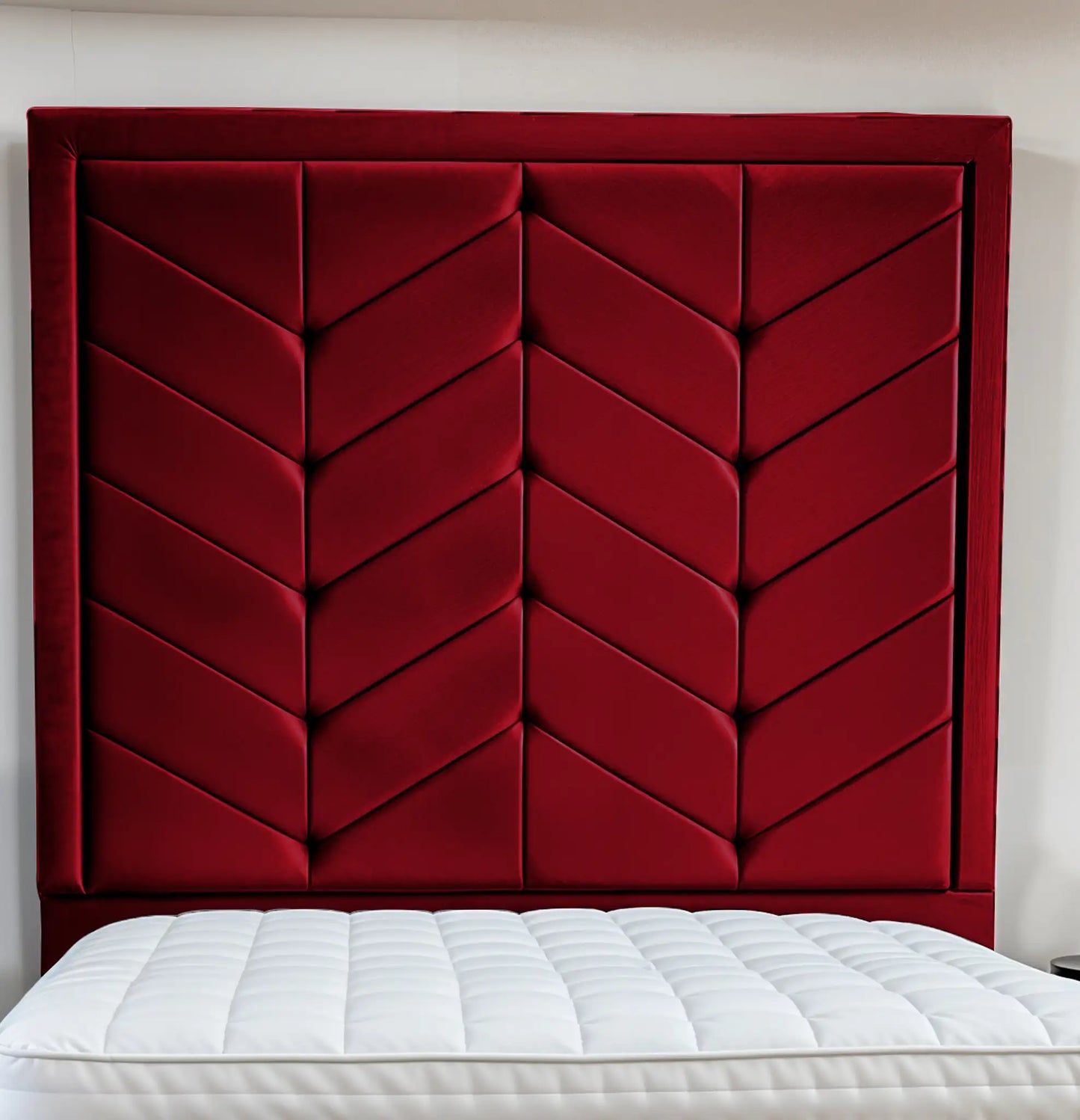 Indulgence Border Upholstered Bed