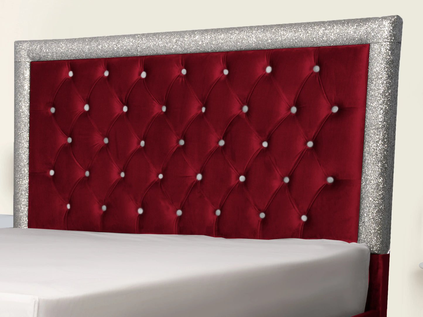 Glitz Lunar Upholstered Bed