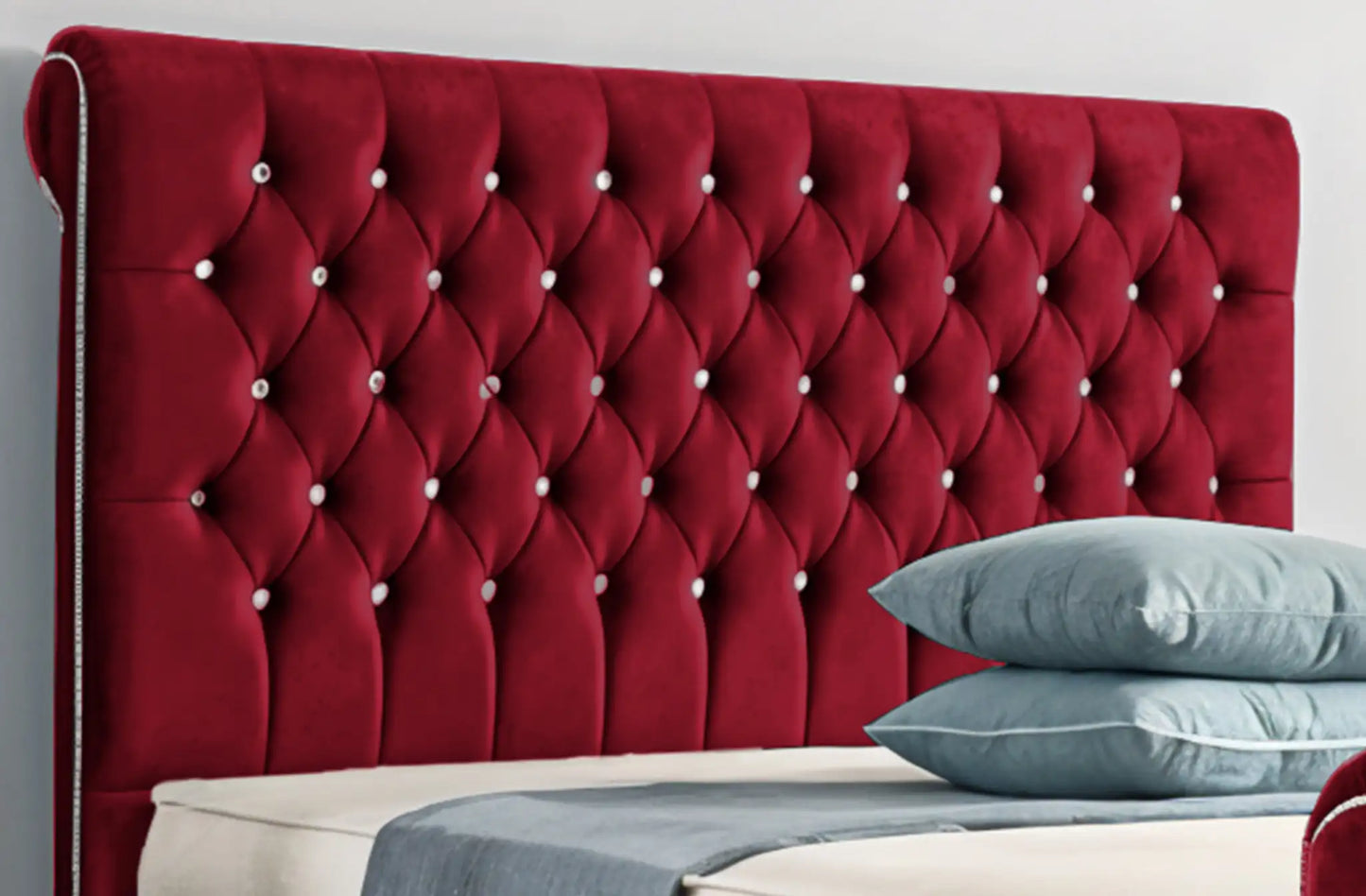 Arcade Sleigh Upholstered Bed