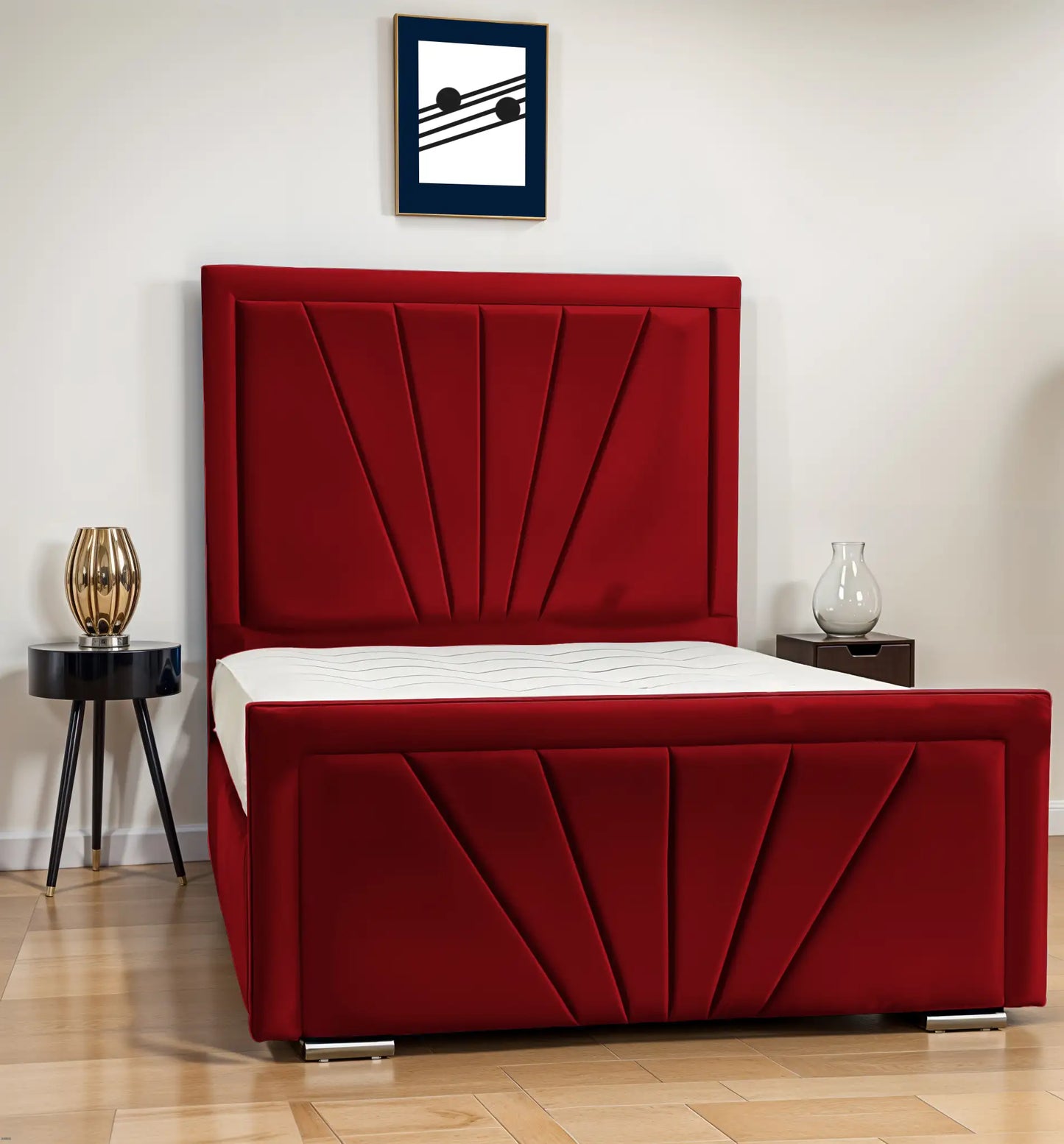 Zahah upholstered bed