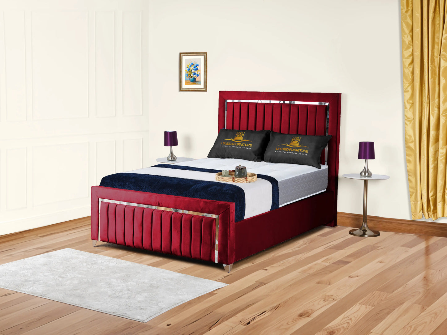 Elizabeth Upholstered Bed