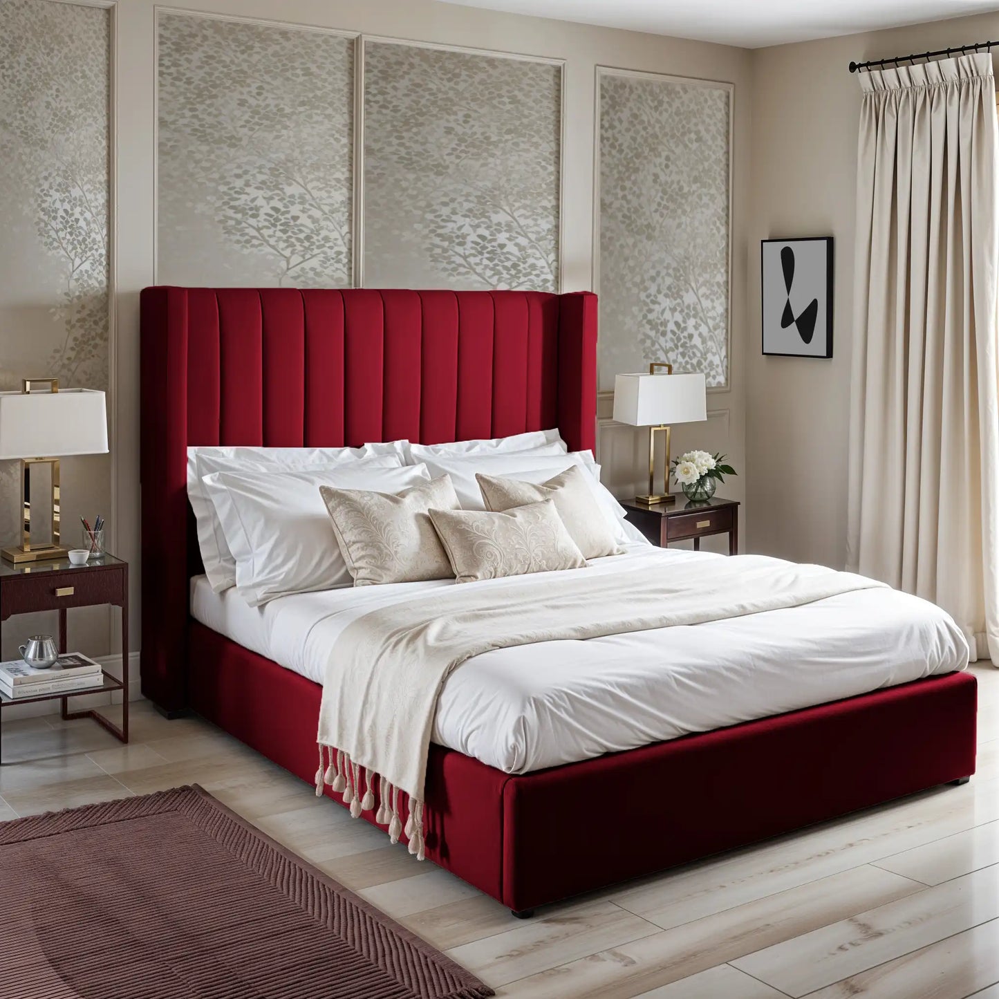 Barcelona Upholstered Bed