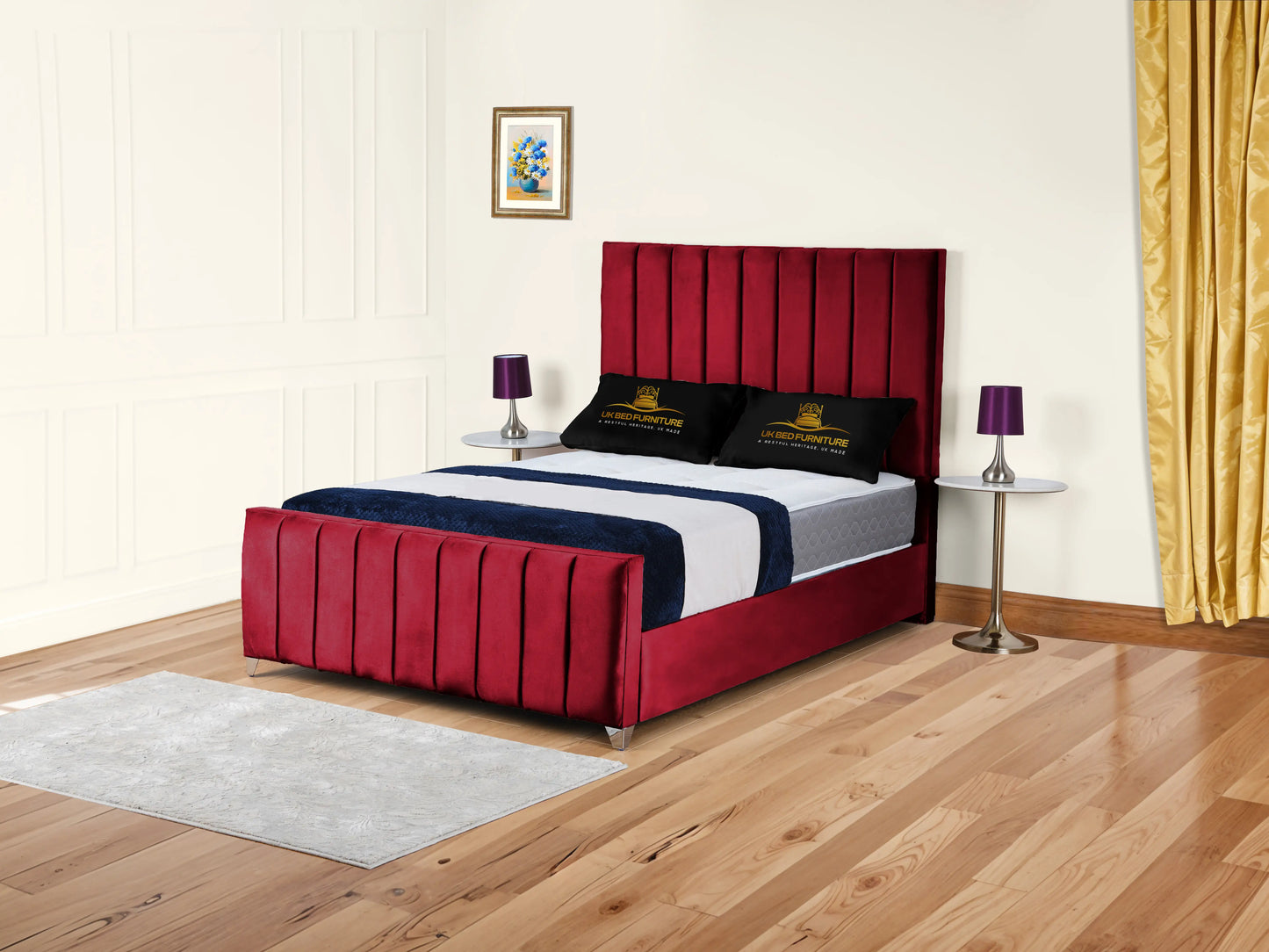 Lisburn Upholstered bed
