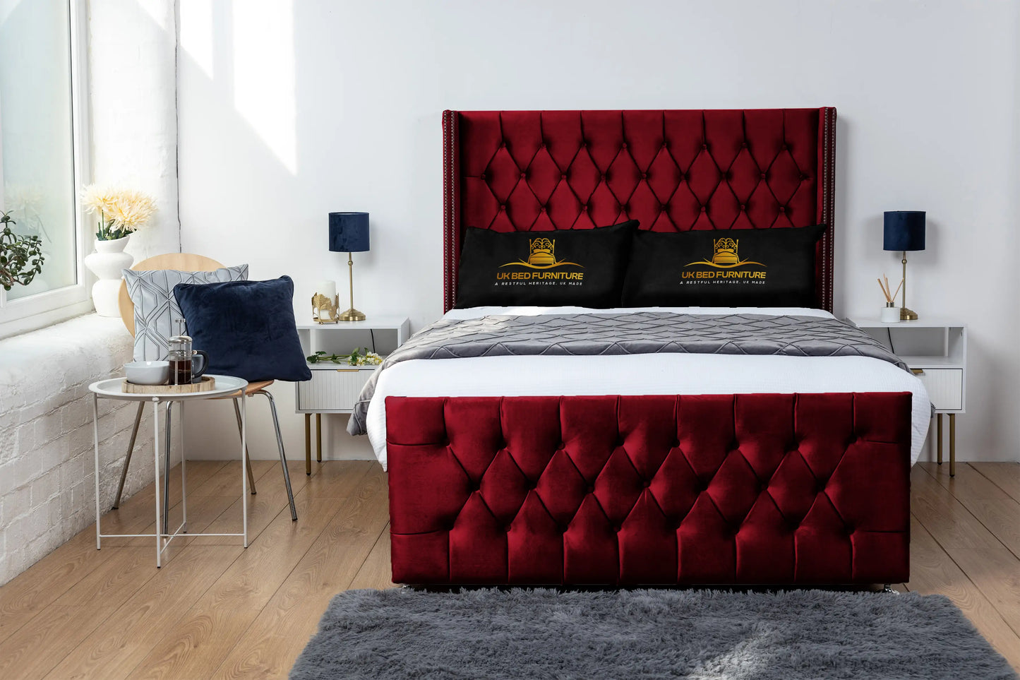 Emily Wingback Divan Bed