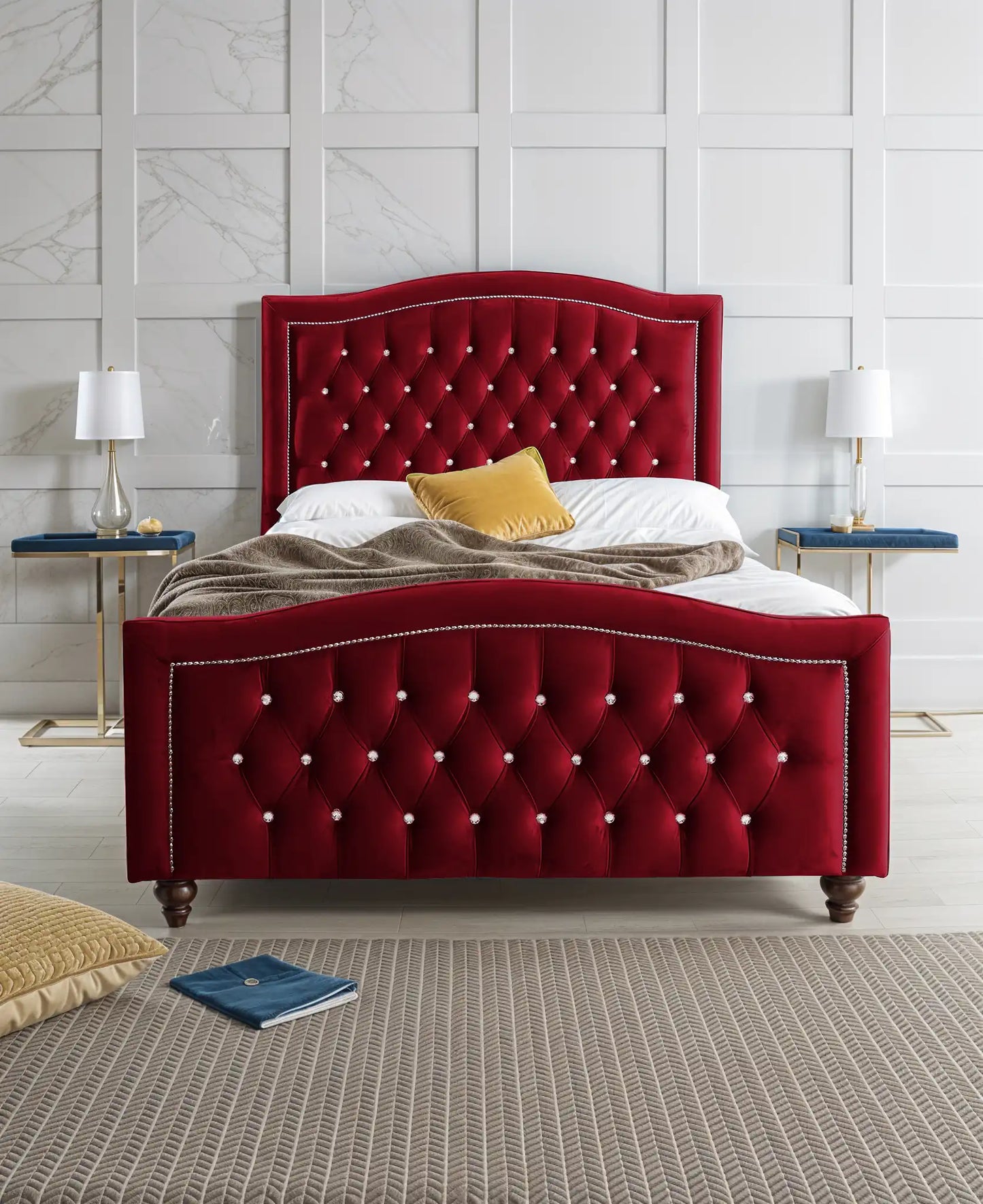 Stockholm Upholstered Bed