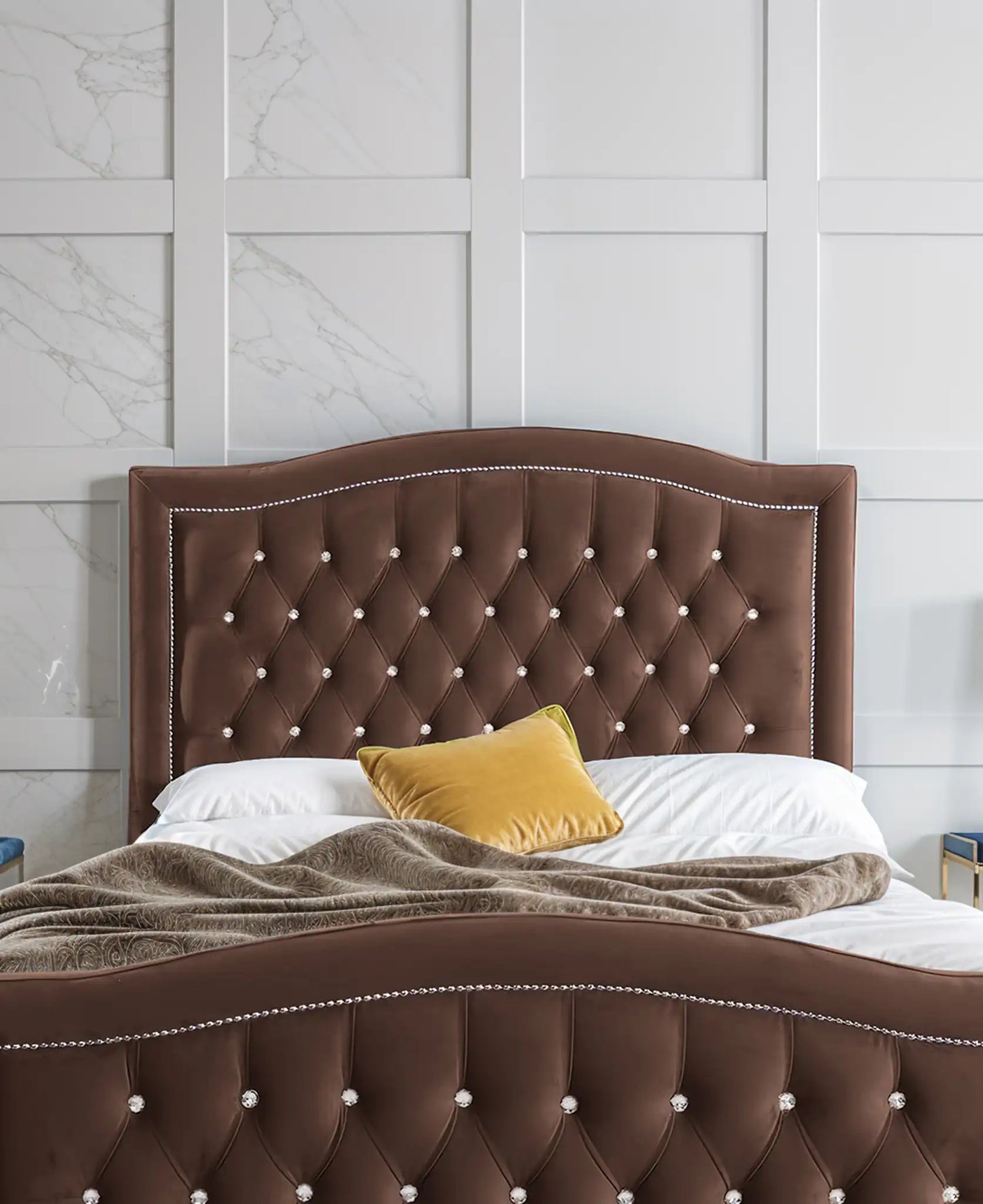 Stockholm Upholstered Bed