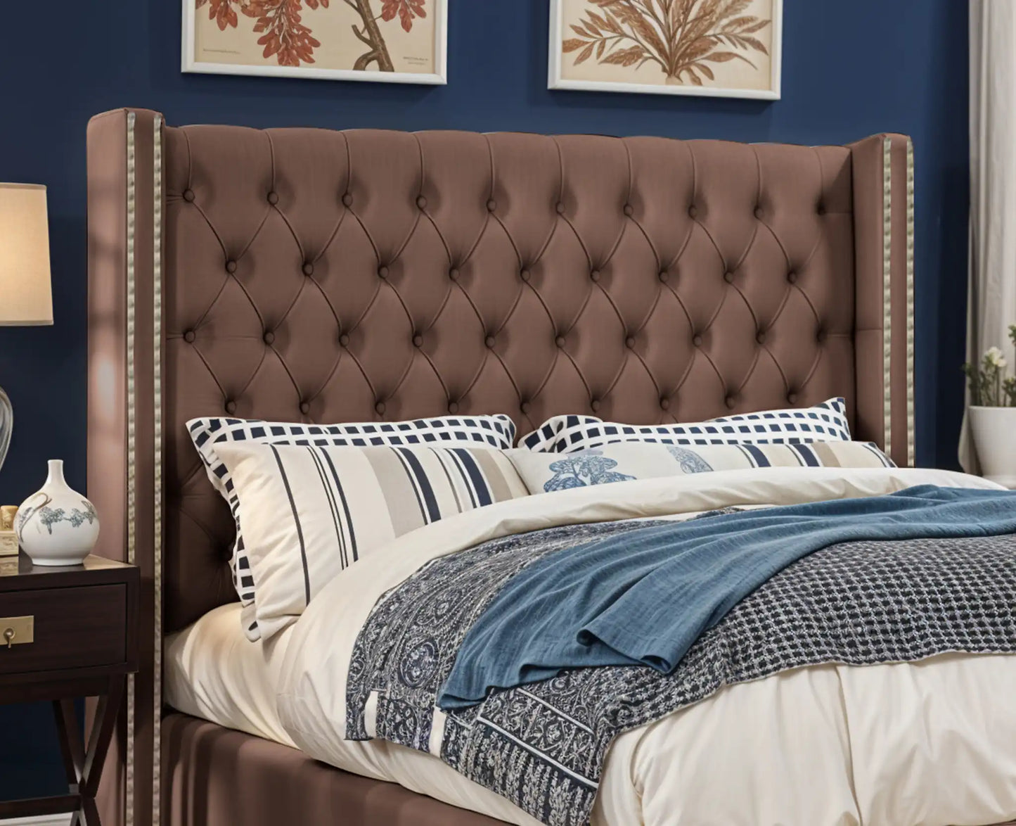 Designed Upholstered Bed