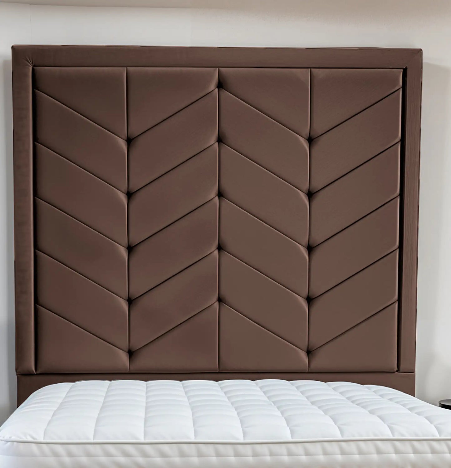 Indulgence Border Upholstered Bed