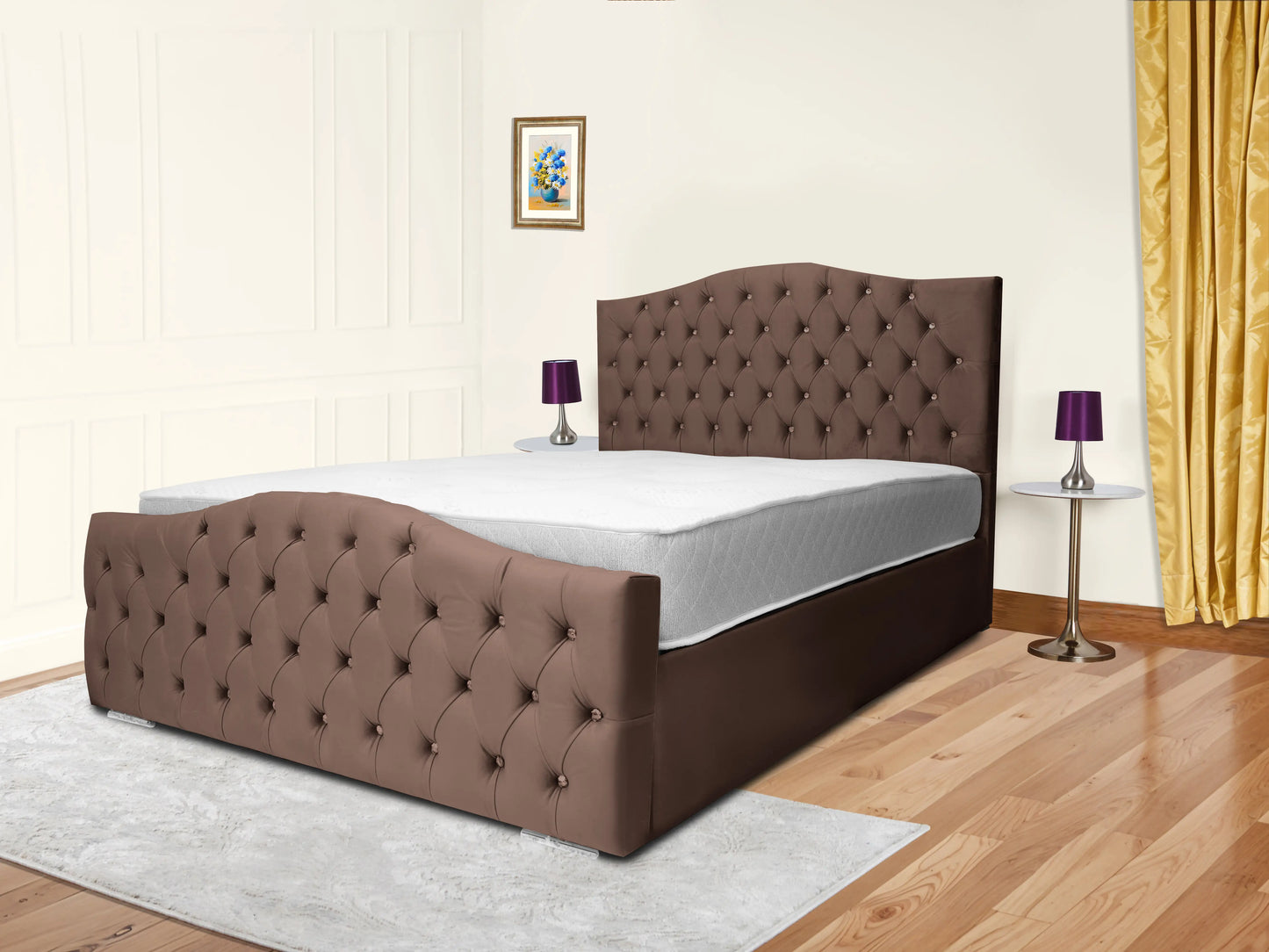 Classic Upholstered Bed