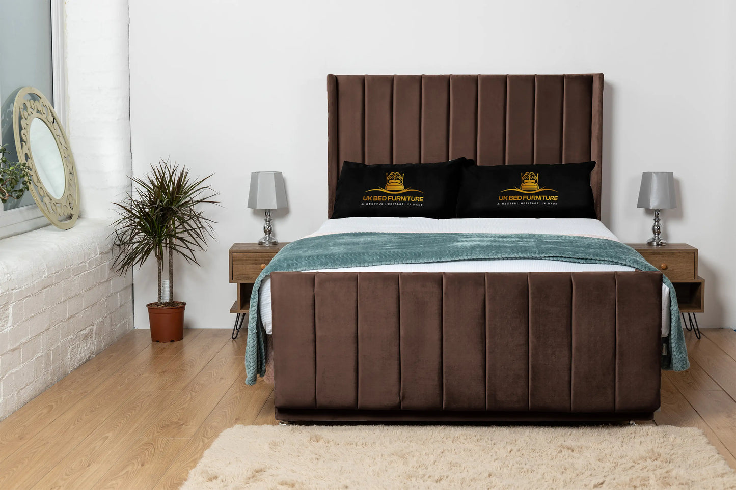 Seoul Wingback Divan Bed