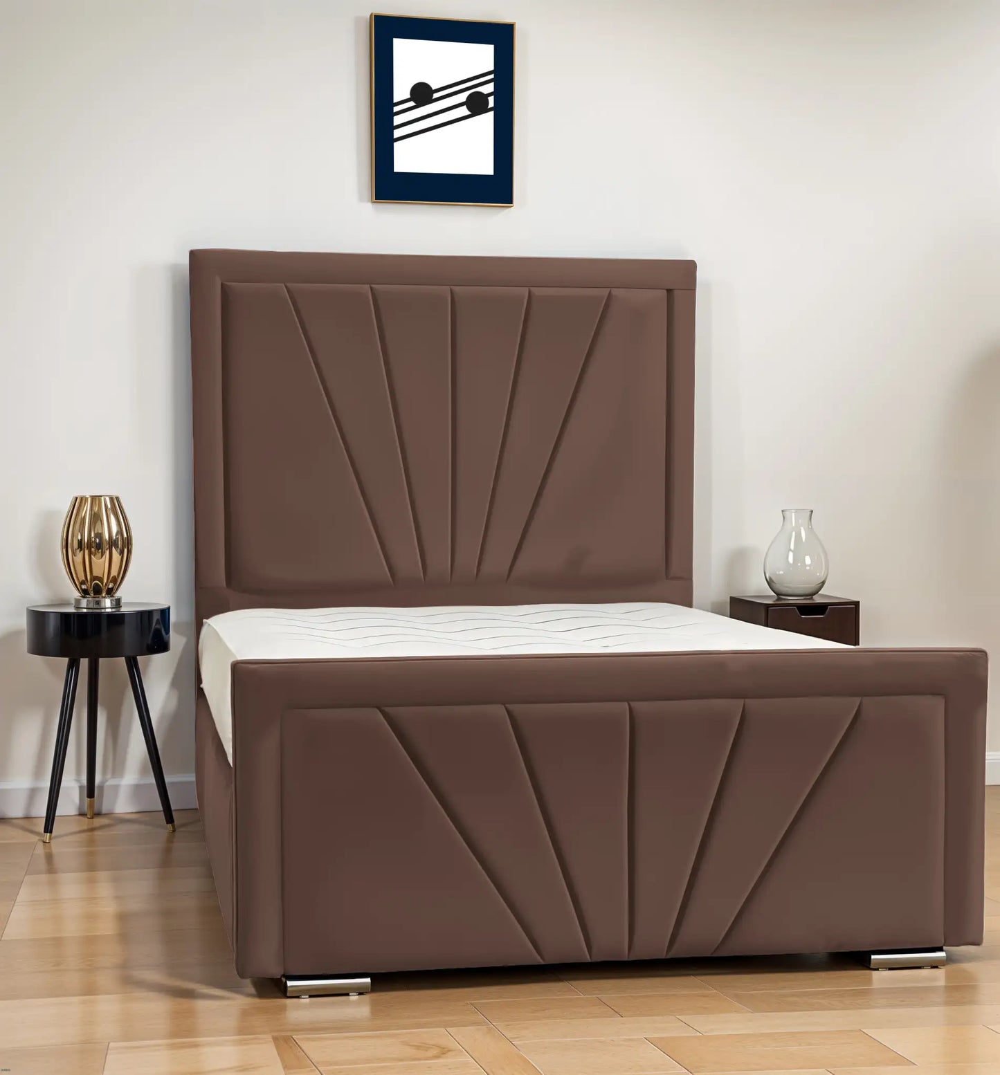 Zahah upholstered bed