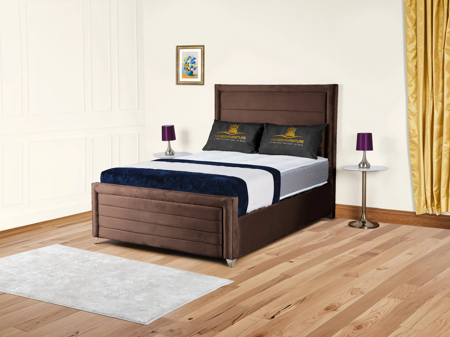 Safina Upholstered Bed