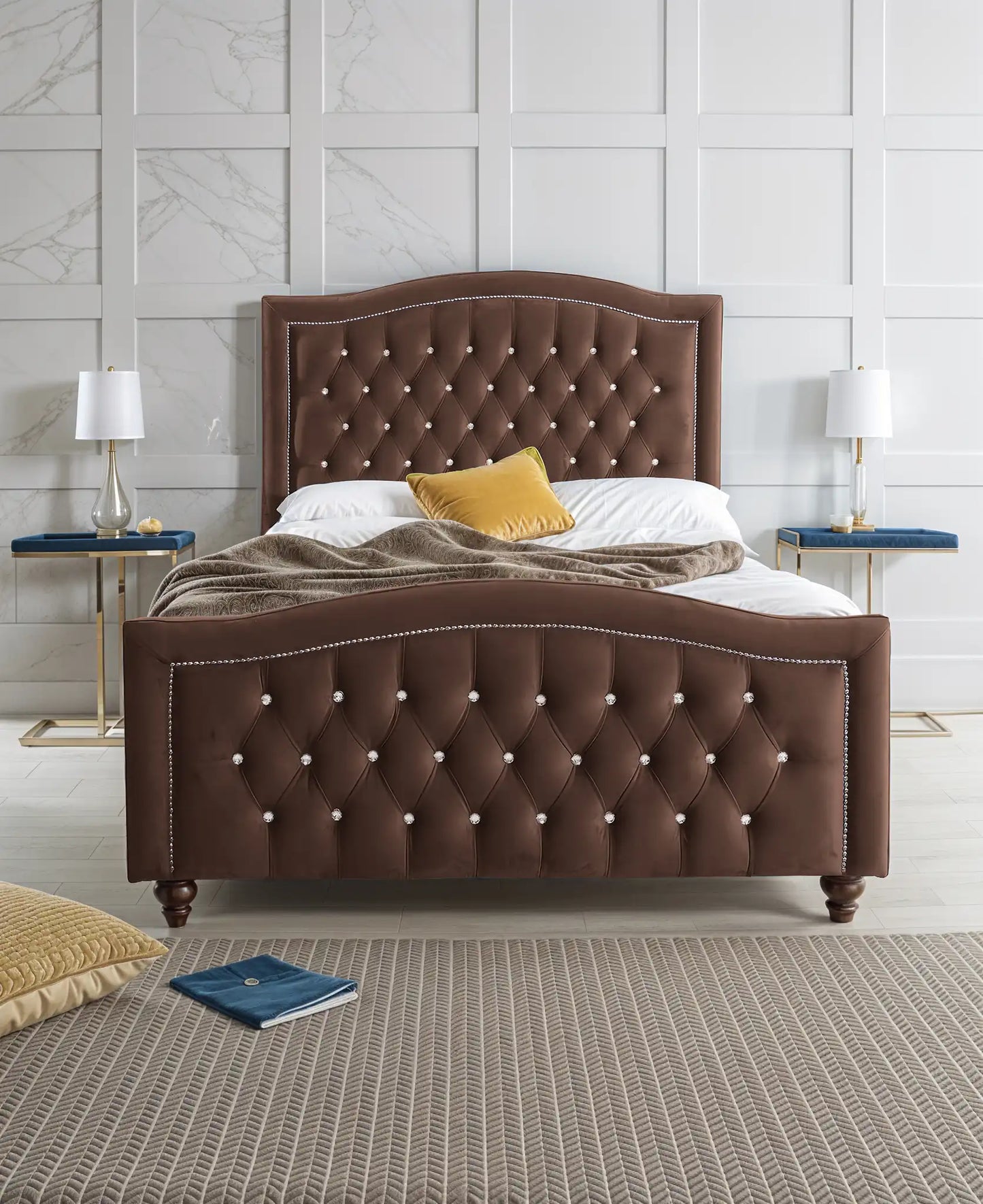 Stockholm Upholstered Bed