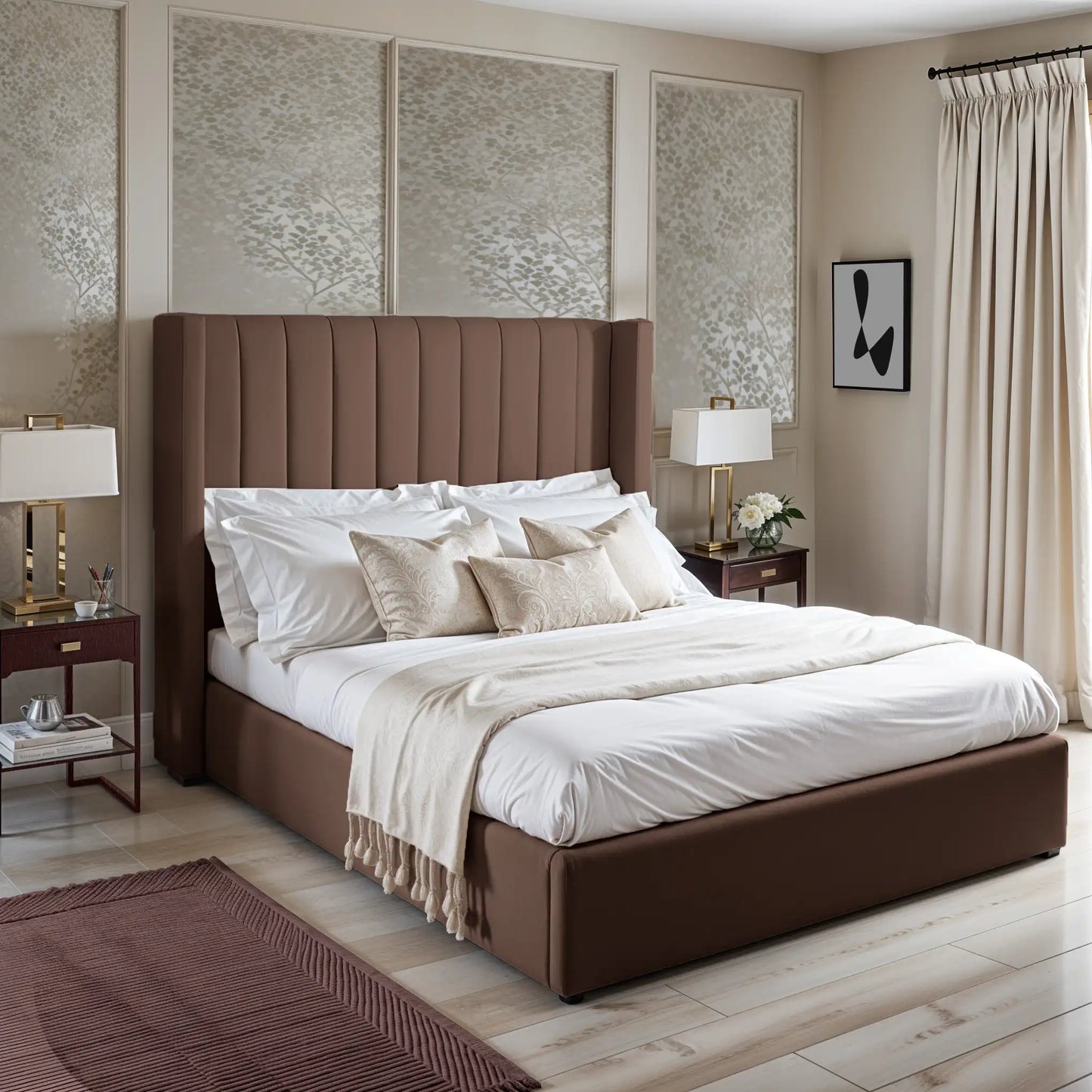 Barcelona Upholstered Bed
