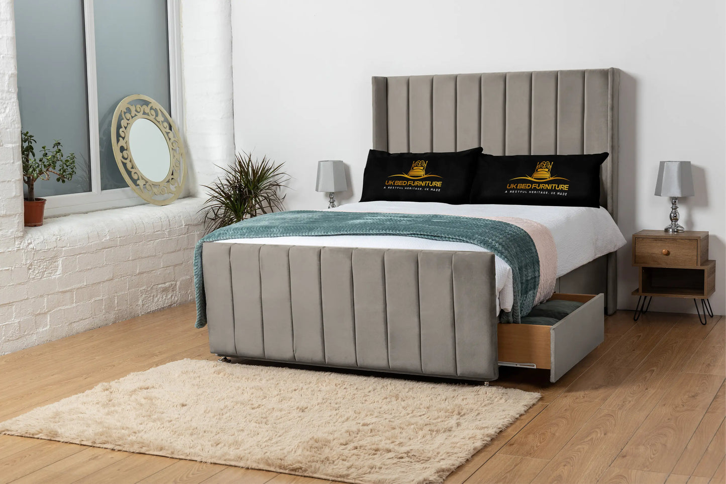Seoul Wingback Divan Bed