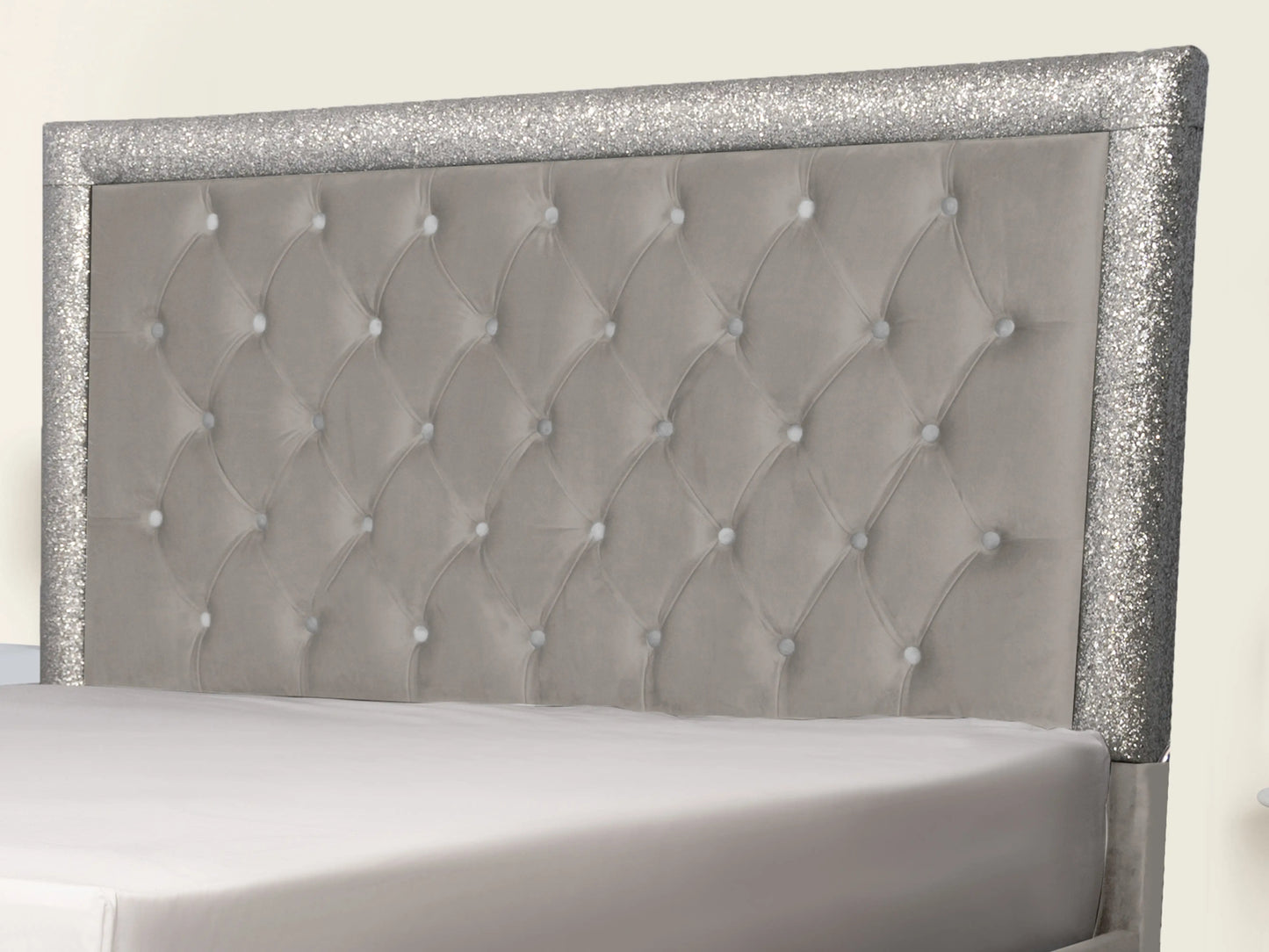 Glitz Lunar Upholstered Bed