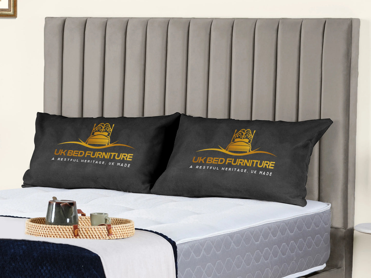 Milan upholstered bed