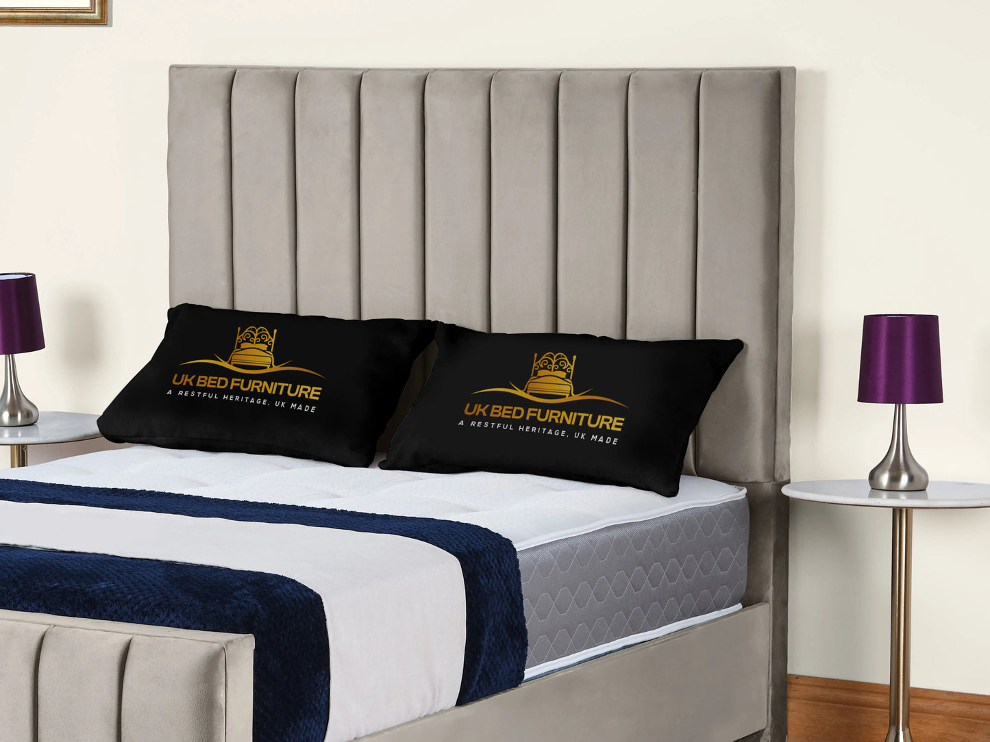 Lisburn Upholstered bed