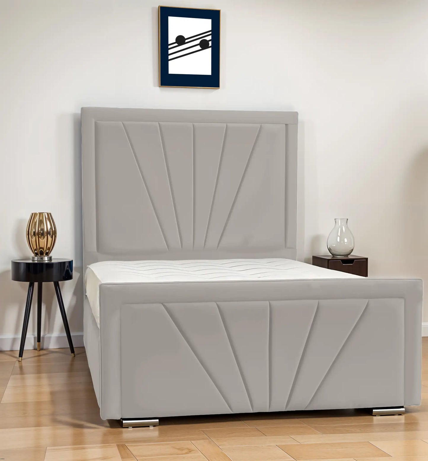 Zahah upholstered bed