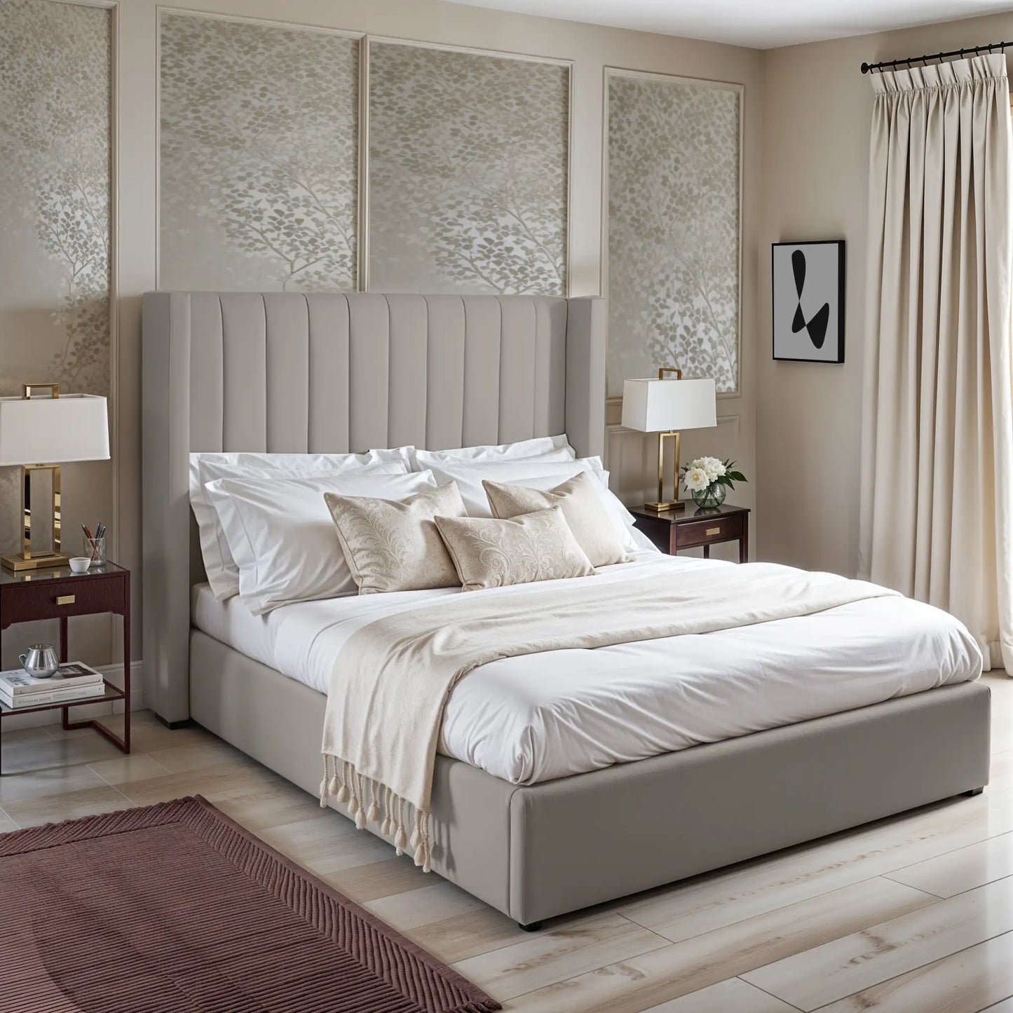Barcelona Upholstered Bed