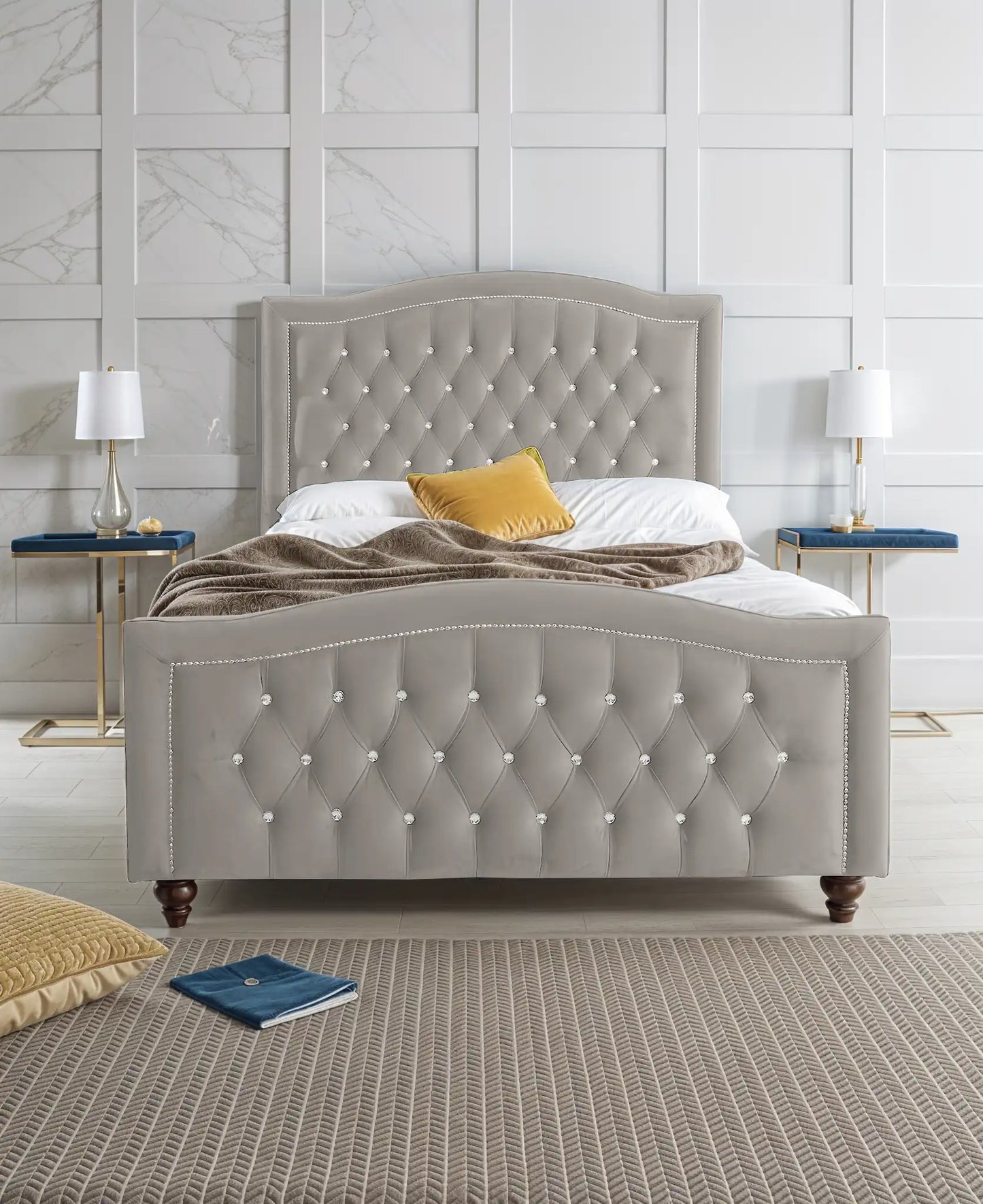 Stockholm Upholstered Bed