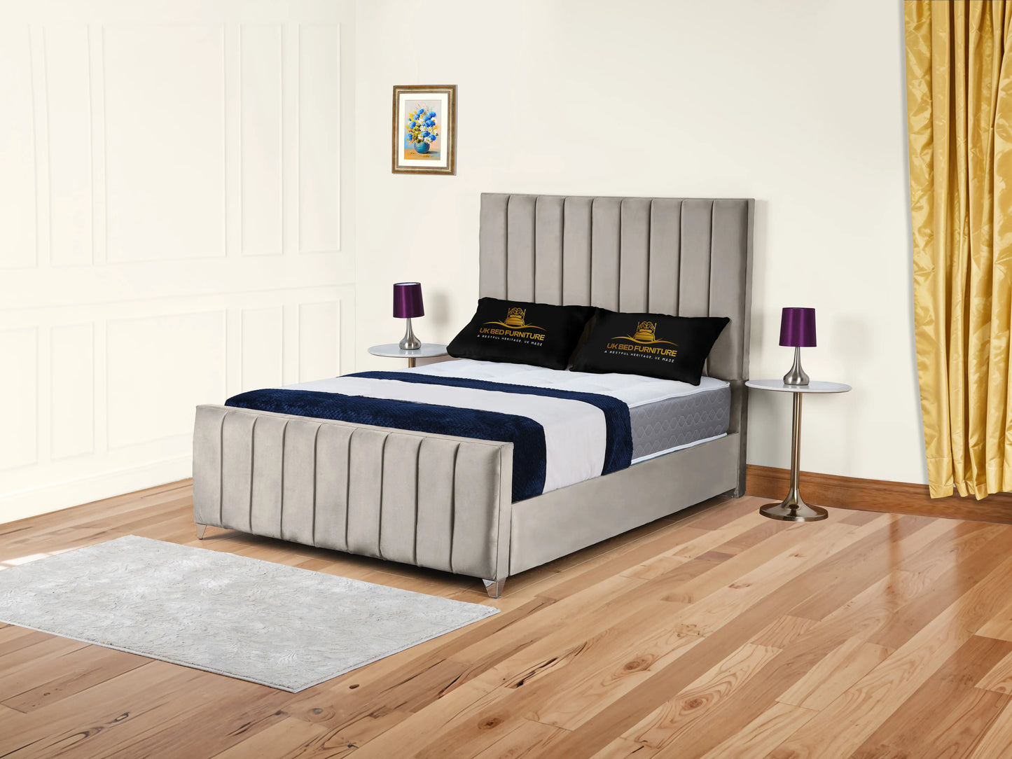 Lisburn Upholstered bed