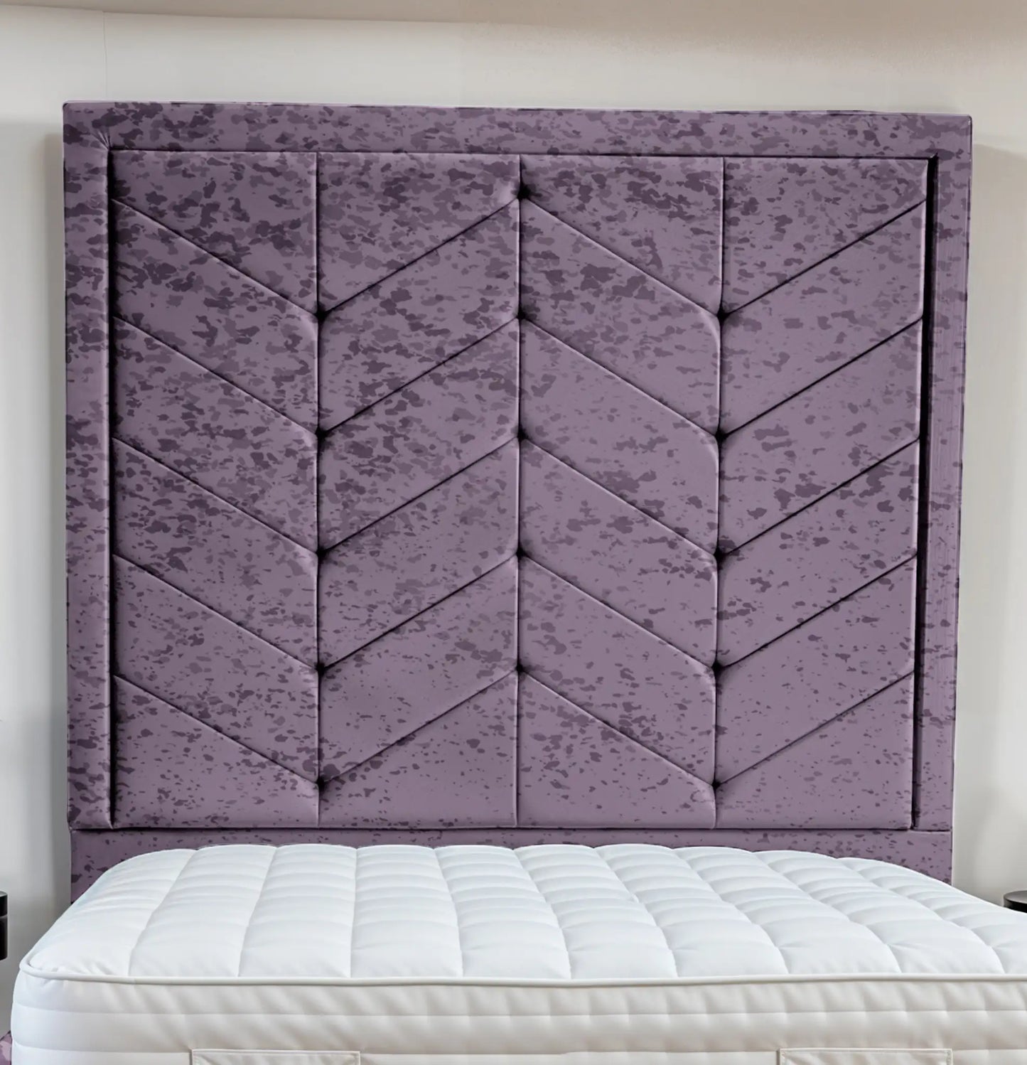 Indulgence Border Upholstered Bed