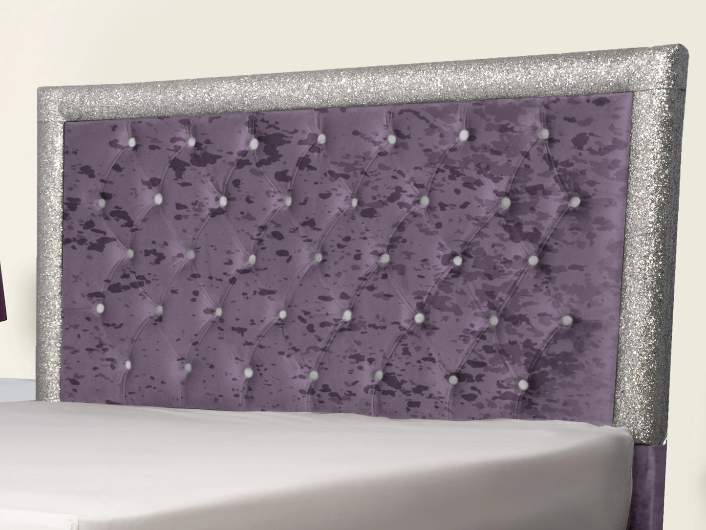 Glitz Lunar Upholstered Bed
