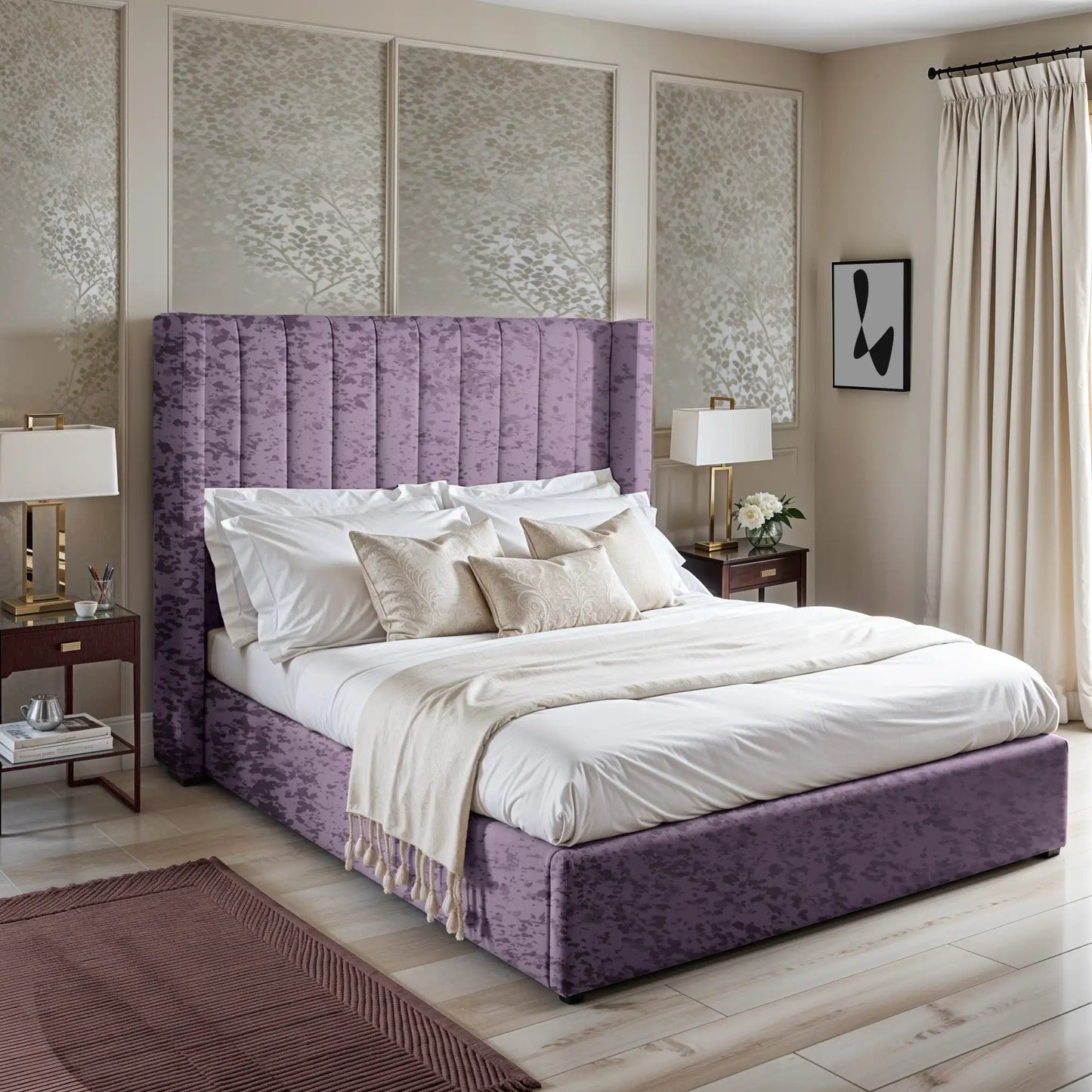 Barcelona Upholstered Bed