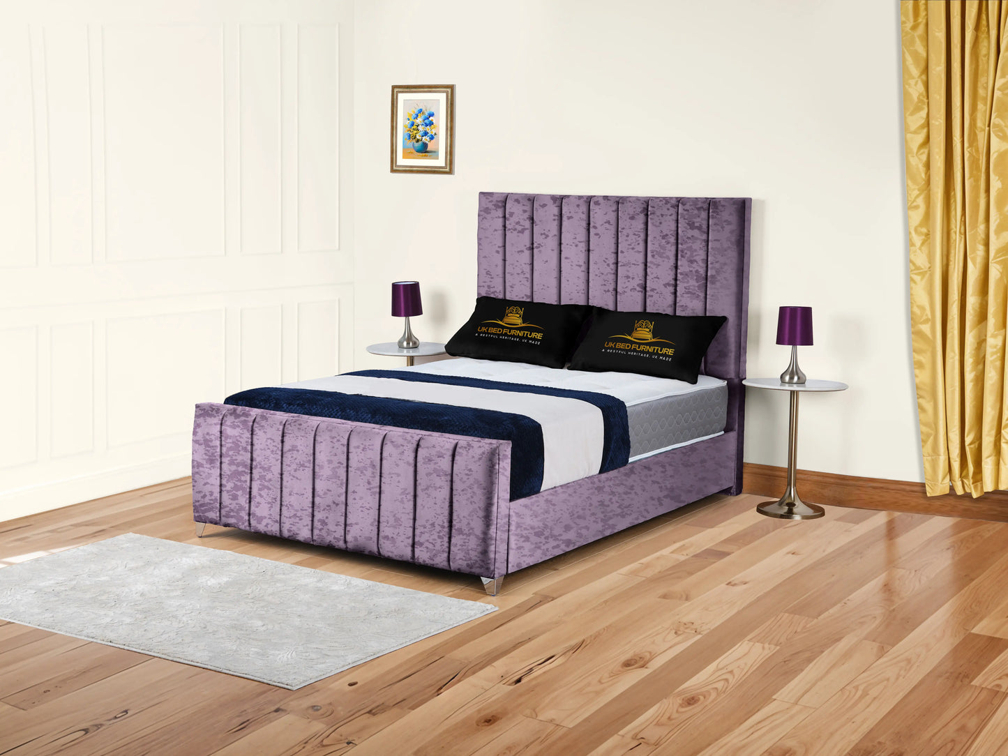 Lisburn Upholstered bed