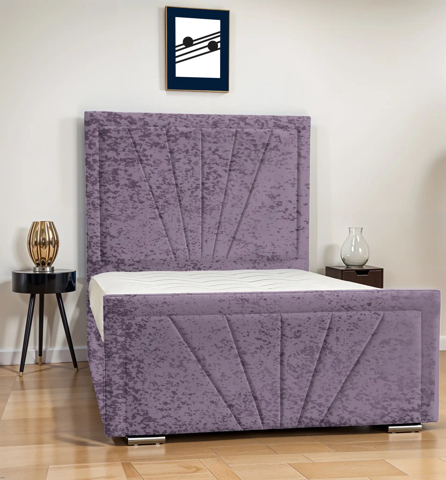 Zahah upholstered bed