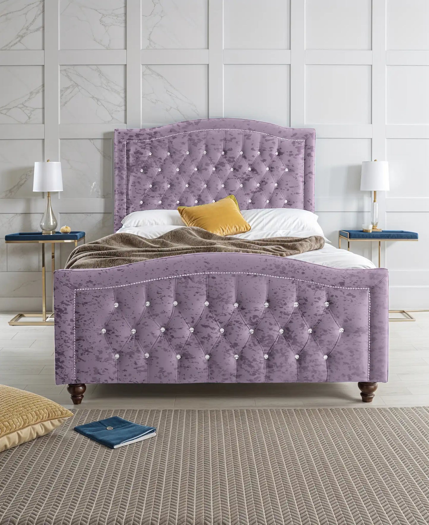Stockholm Upholstered Bed