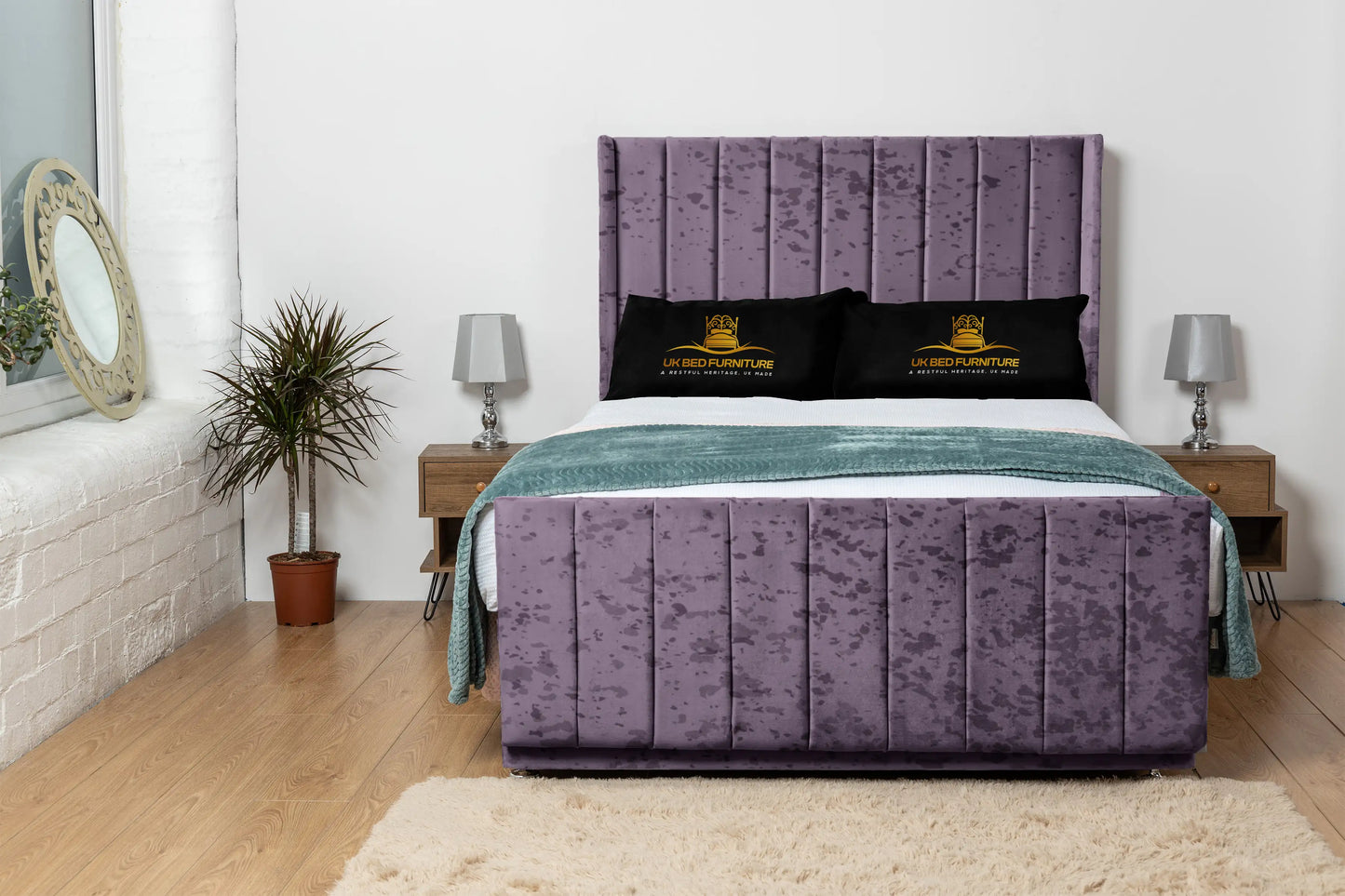 Seoul Wingback Divan Bed