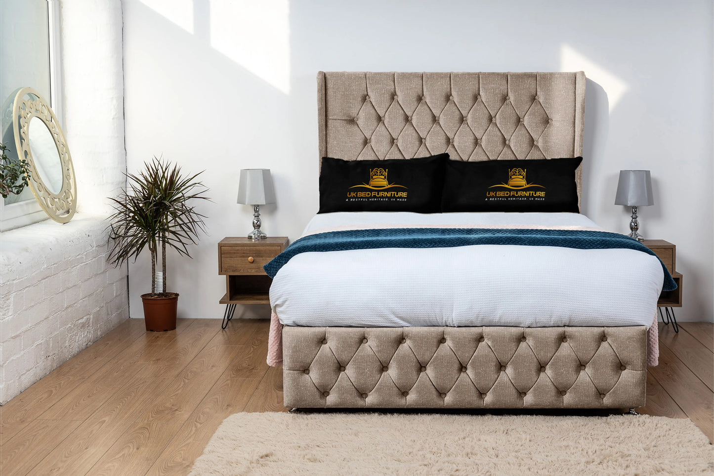 Luxor Wingback Divan Bed