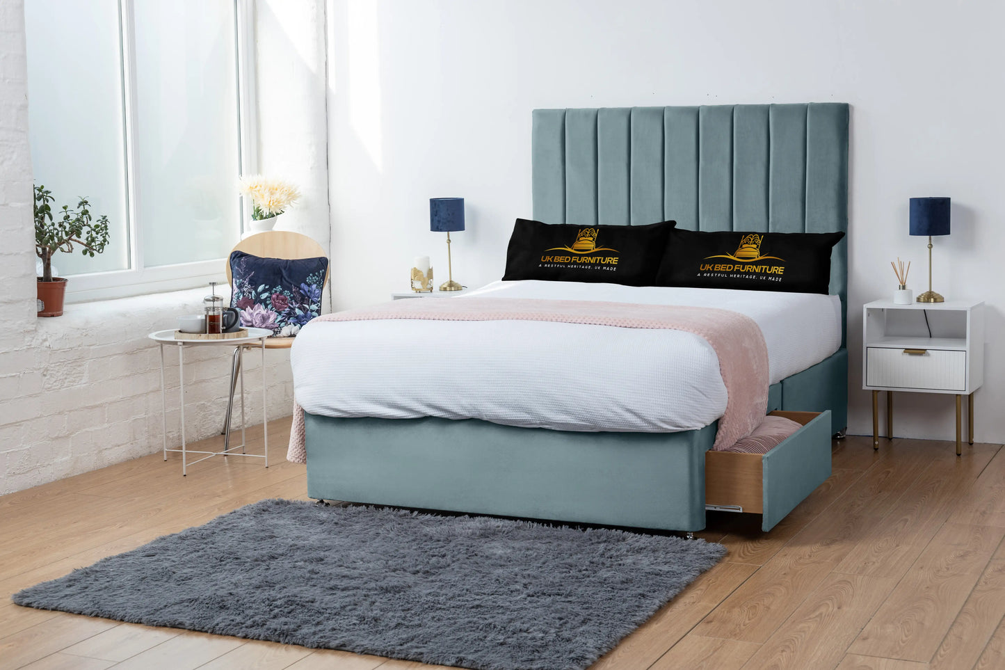 Amelia Lined Divan Bed
