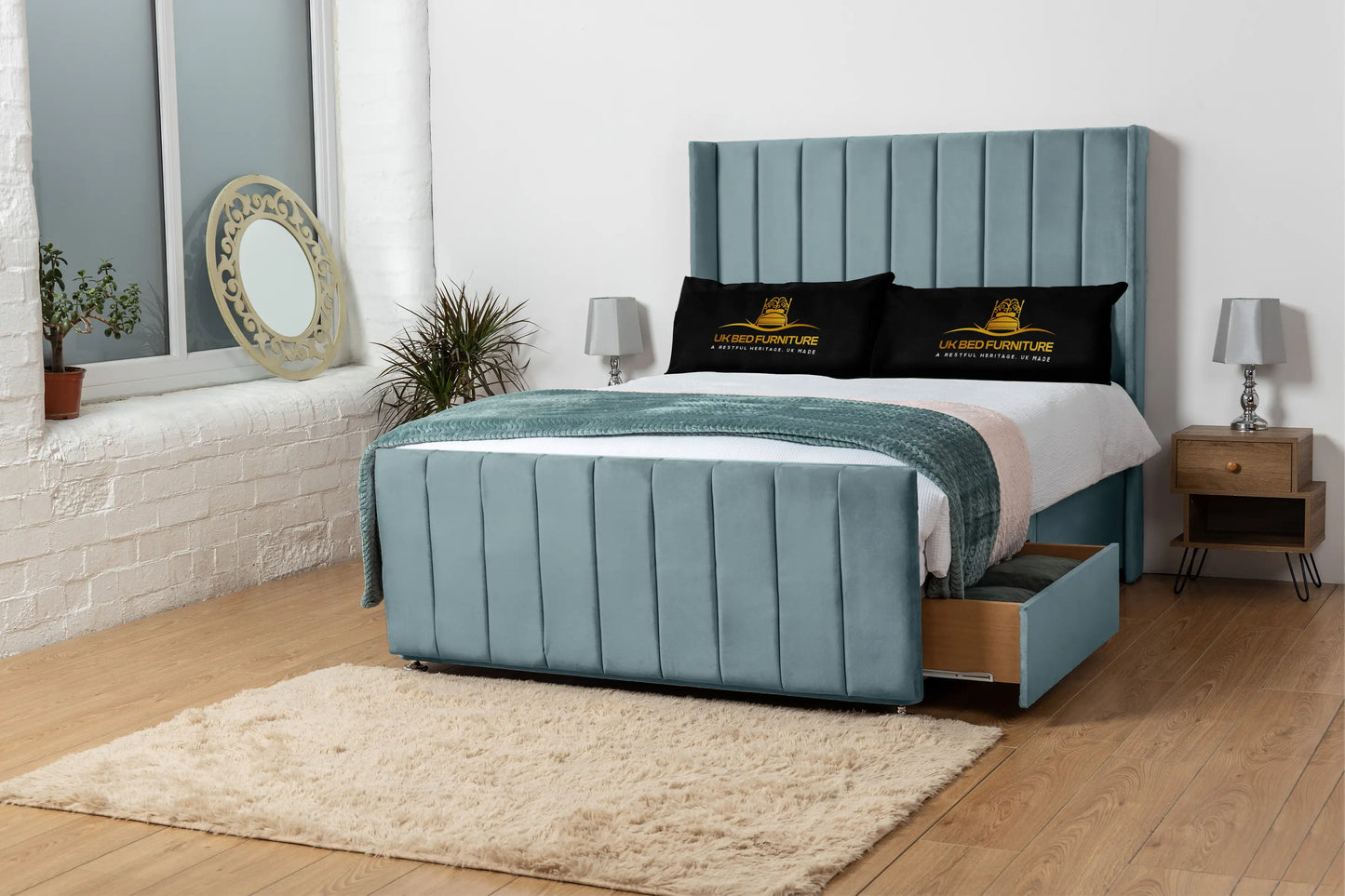 Seoul Wingback Divan Bed