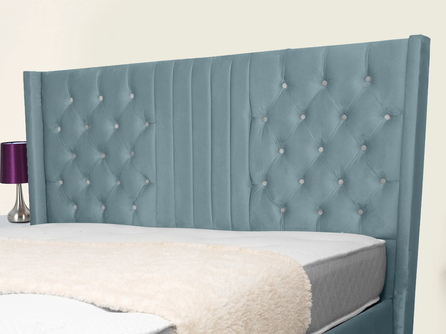 Middleton Winged Upholstered Bed