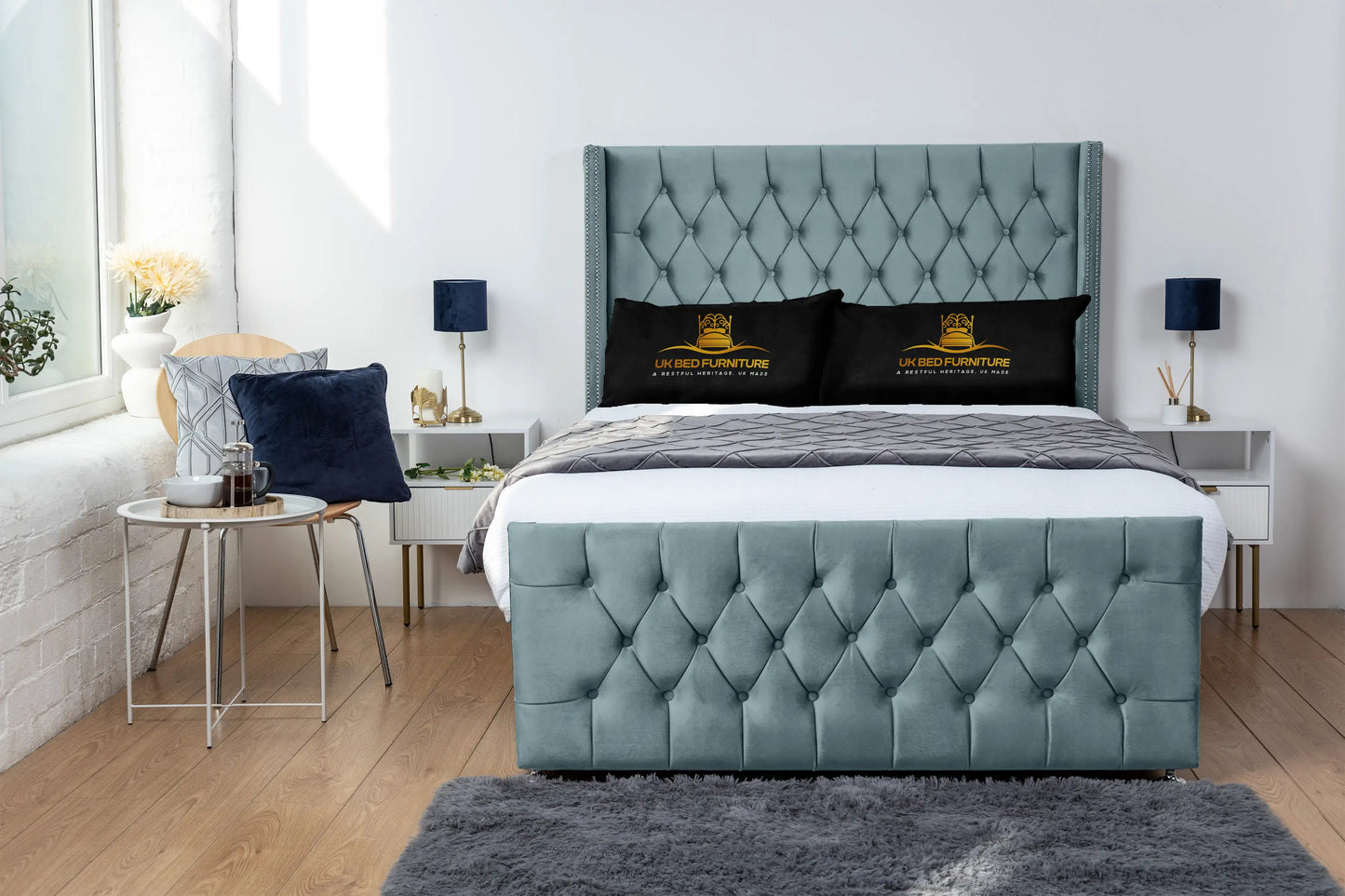 Emily Wingback Divan Bed
