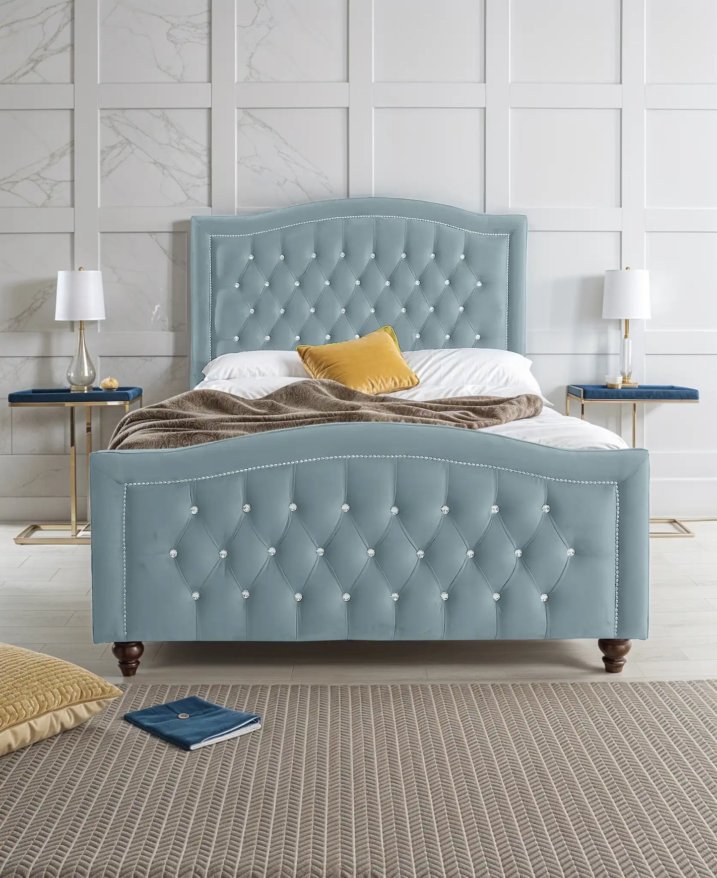 Stockholm Upholstered Bed