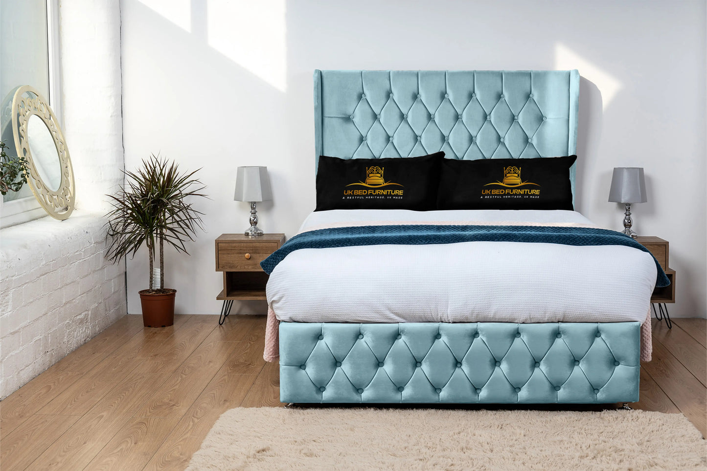 Luxor Wingback Divan Bed