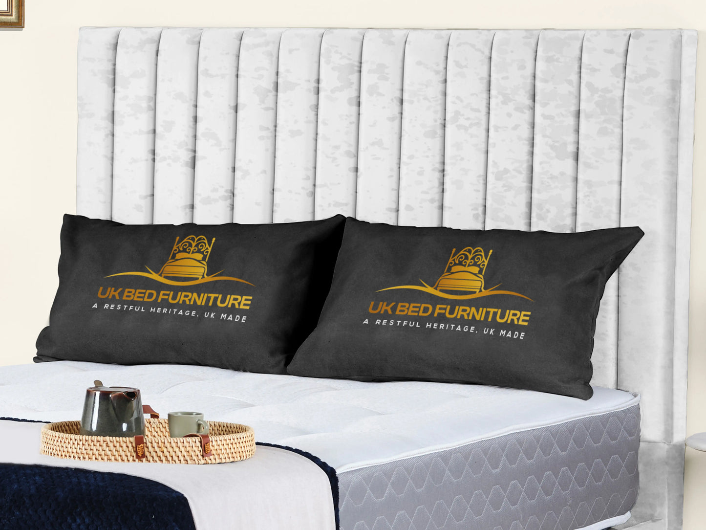 Milan upholstered bed