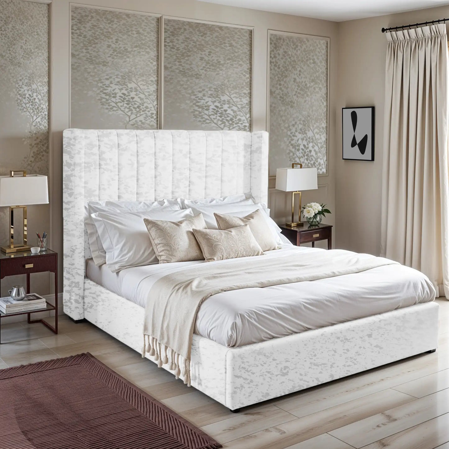Barcelona Upholstered Bed