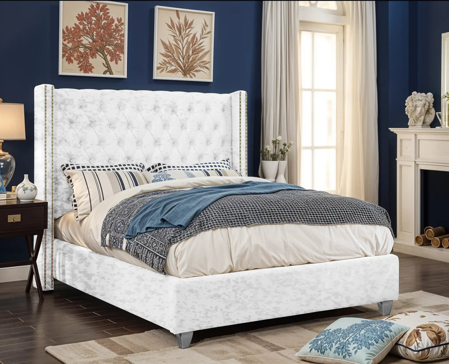 Designed Upholstered Bed