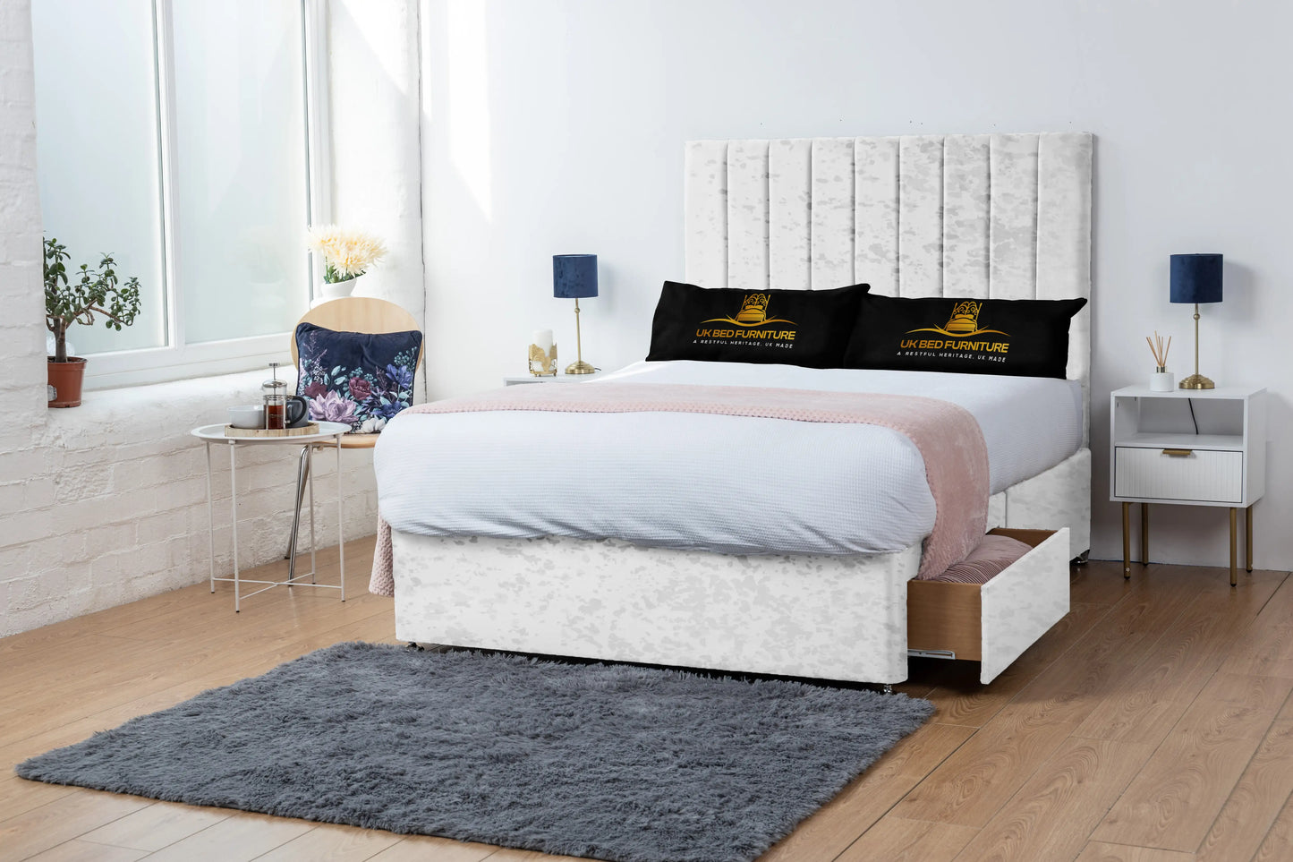 Amelia Lined Divan Bed