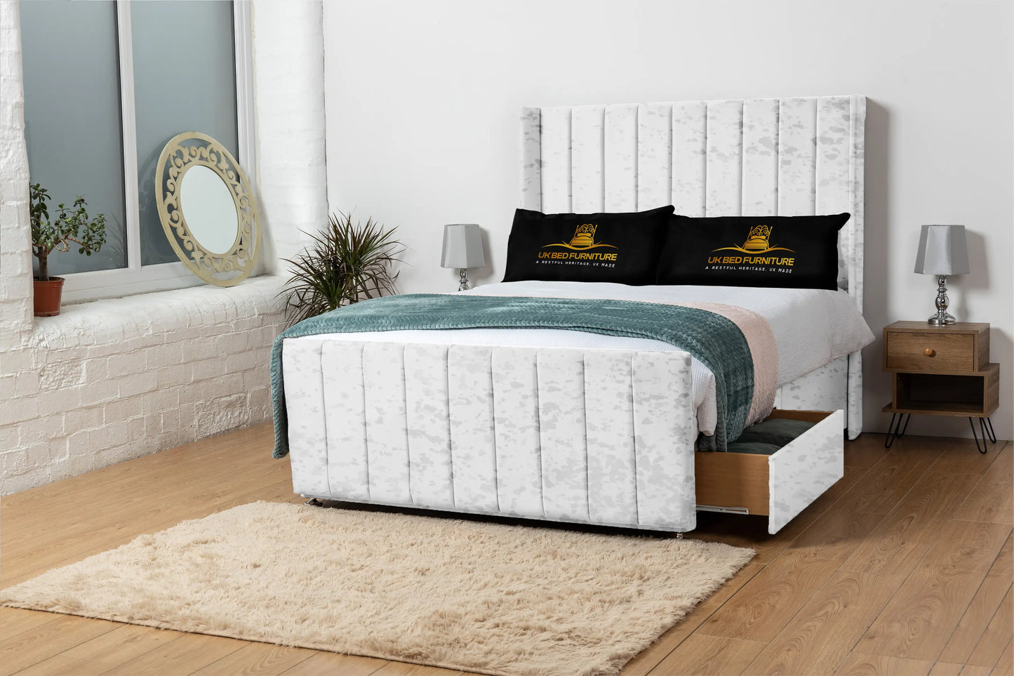 Seoul Wingback Divan Bed
