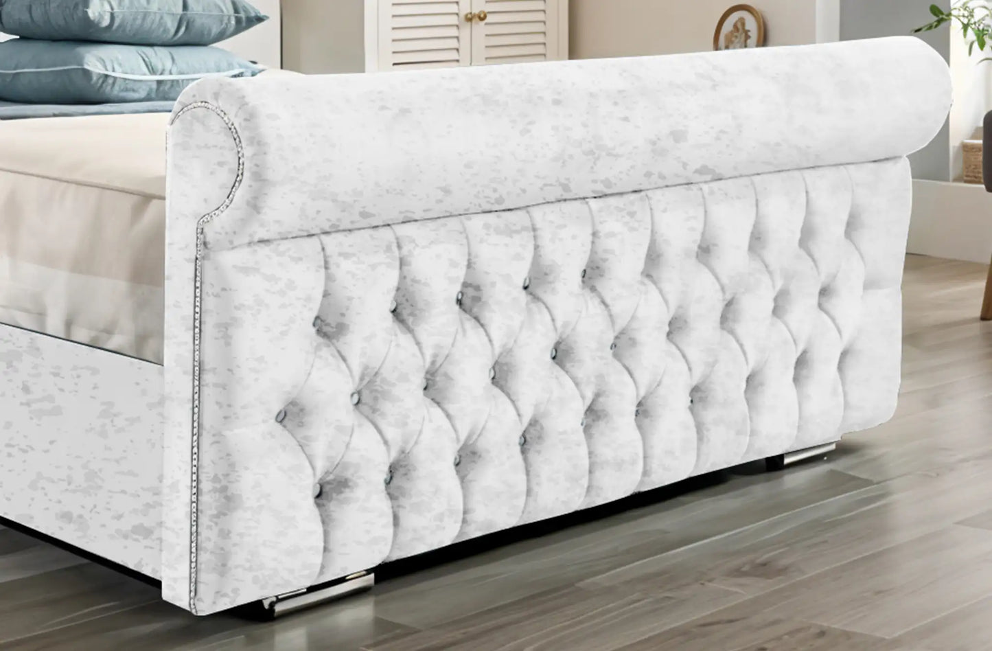 Arcade Sleigh Upholstered Bed
